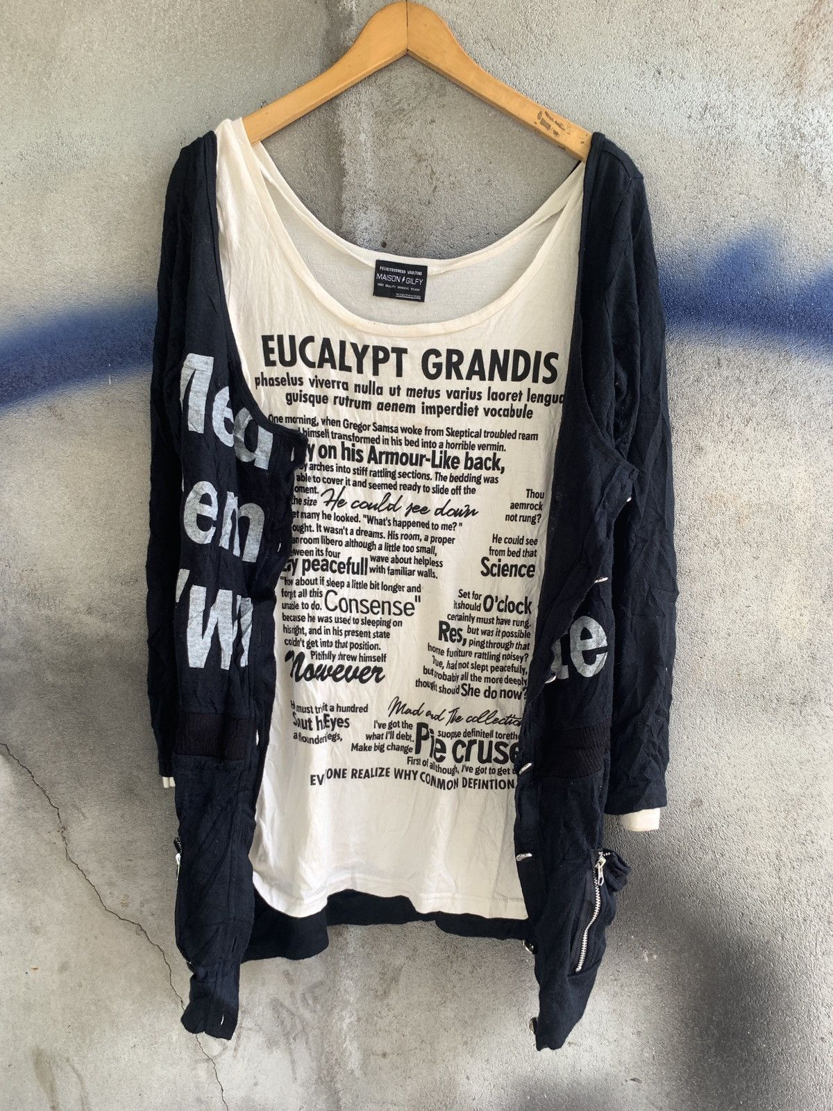 Beauty Beast JAPANESE~ MAISON GILFY DOUBLE LAYER Size M / US 6-8 / IT 42-44 - 2 Thumbnail