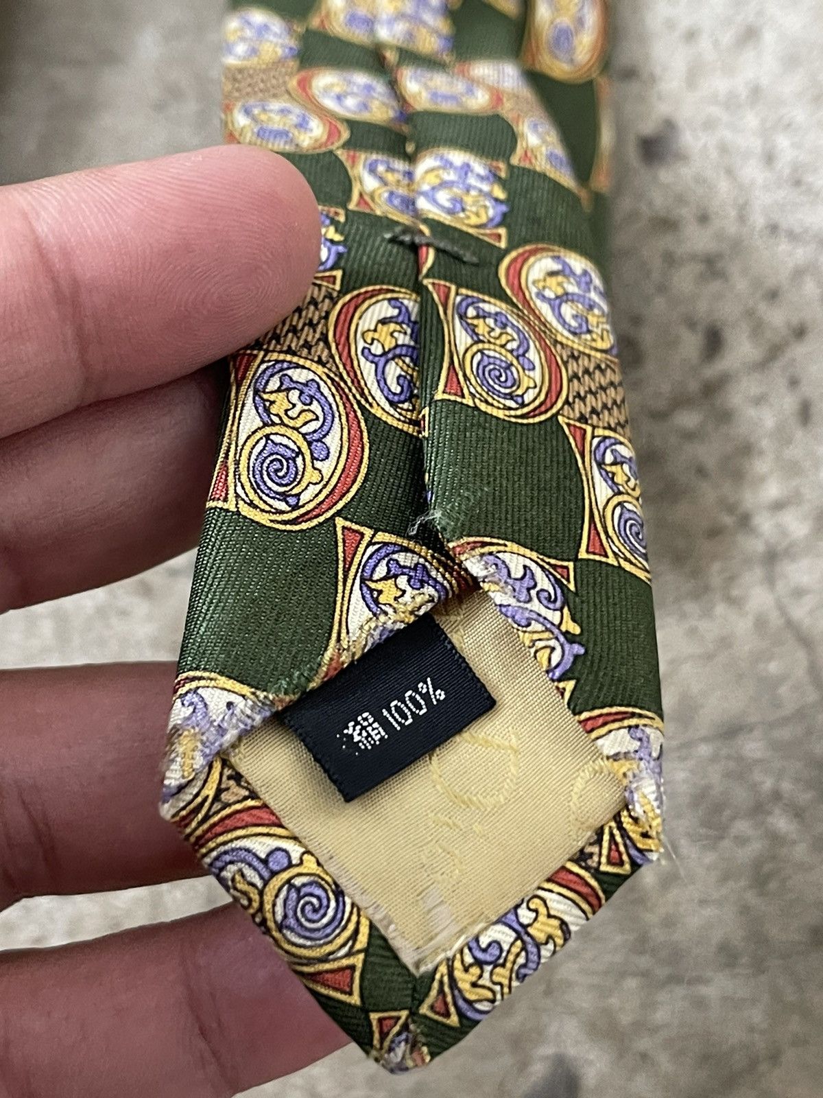 Christian Dior Monsieur Christian Dior Monsieur Silk Tie Size ONE SIZE - 4 Thumbnail