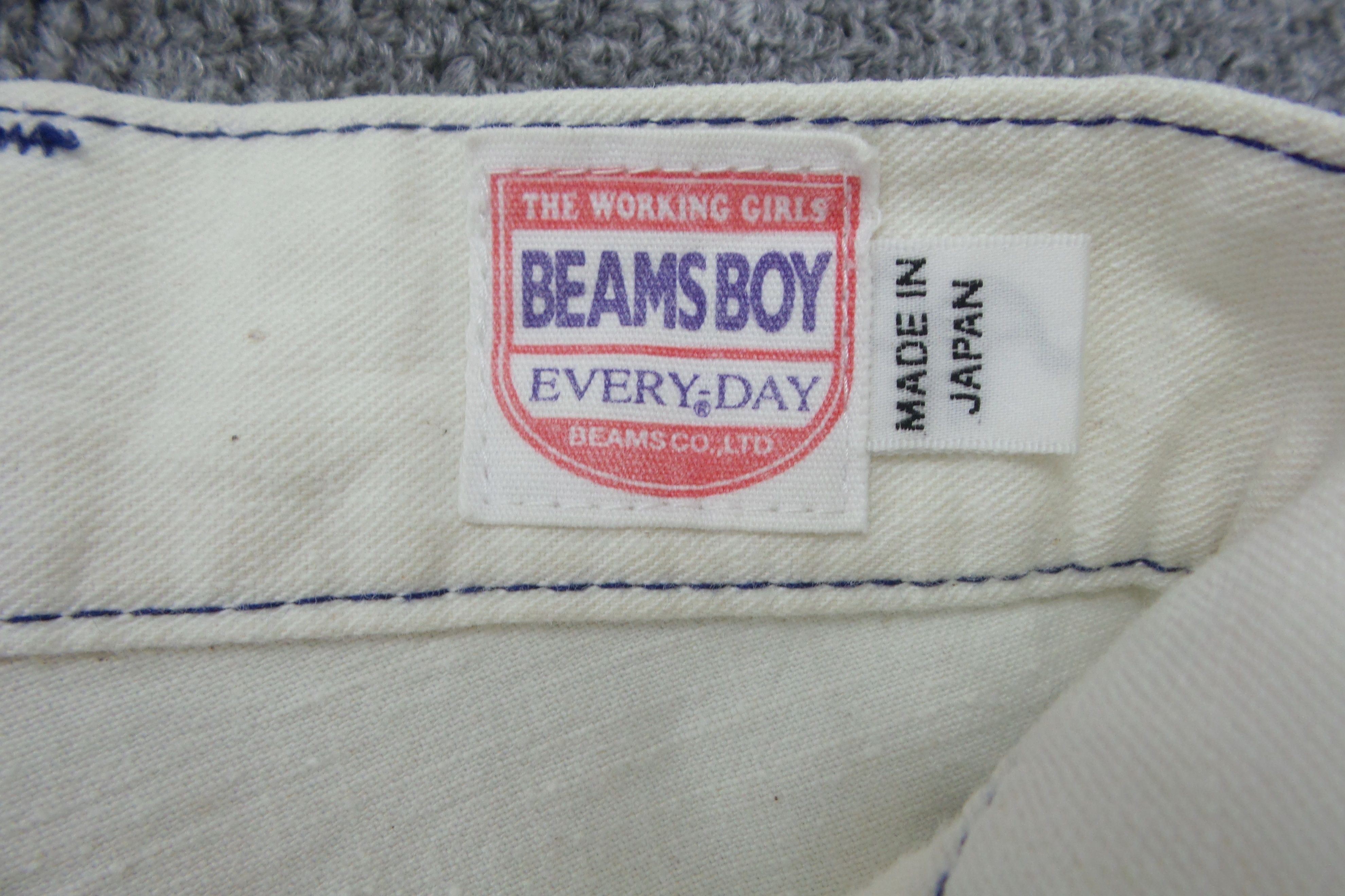Beams Plus × Japanese Brand Beams Boy Japan Button Fly Carpenter Pants W32xL41 Size US 32 / EU 48 - 3 Thumbnail