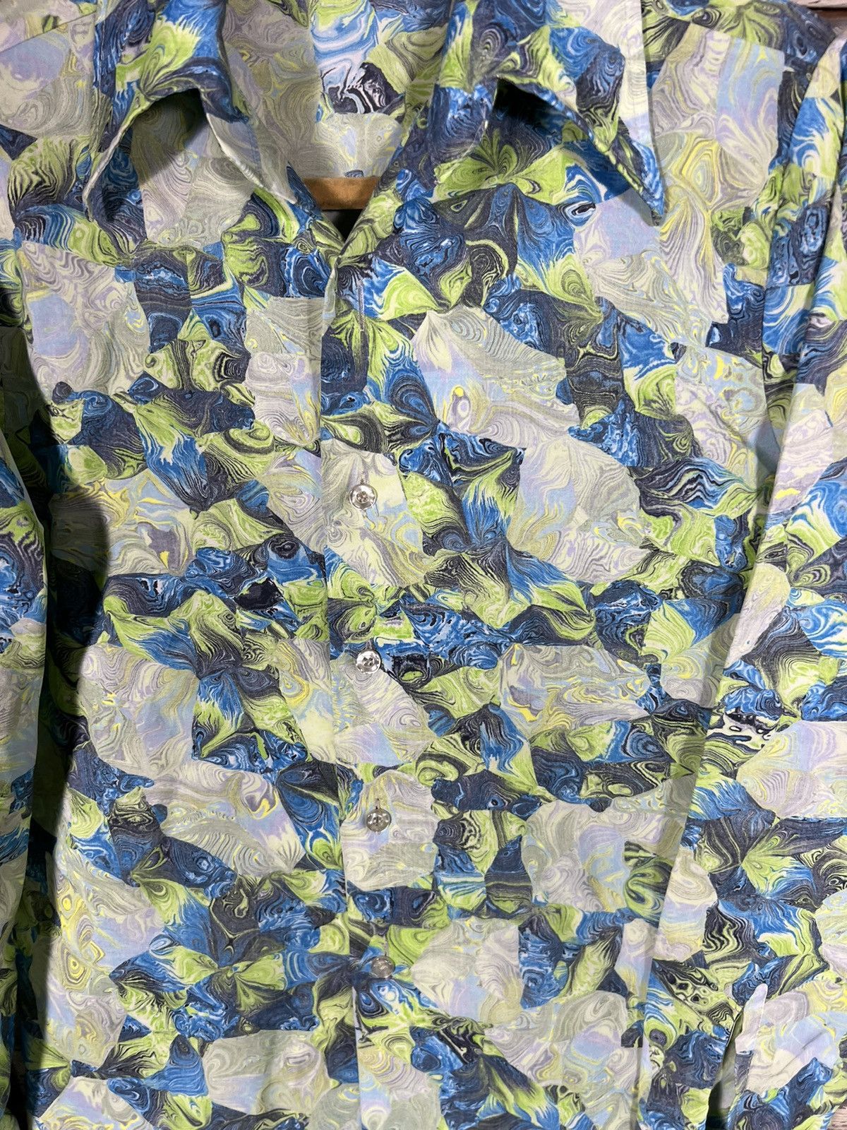 Vintage Vintage 80s Disco Shirt Size US S / EU 44-46 / 1 - 4 Thumbnail