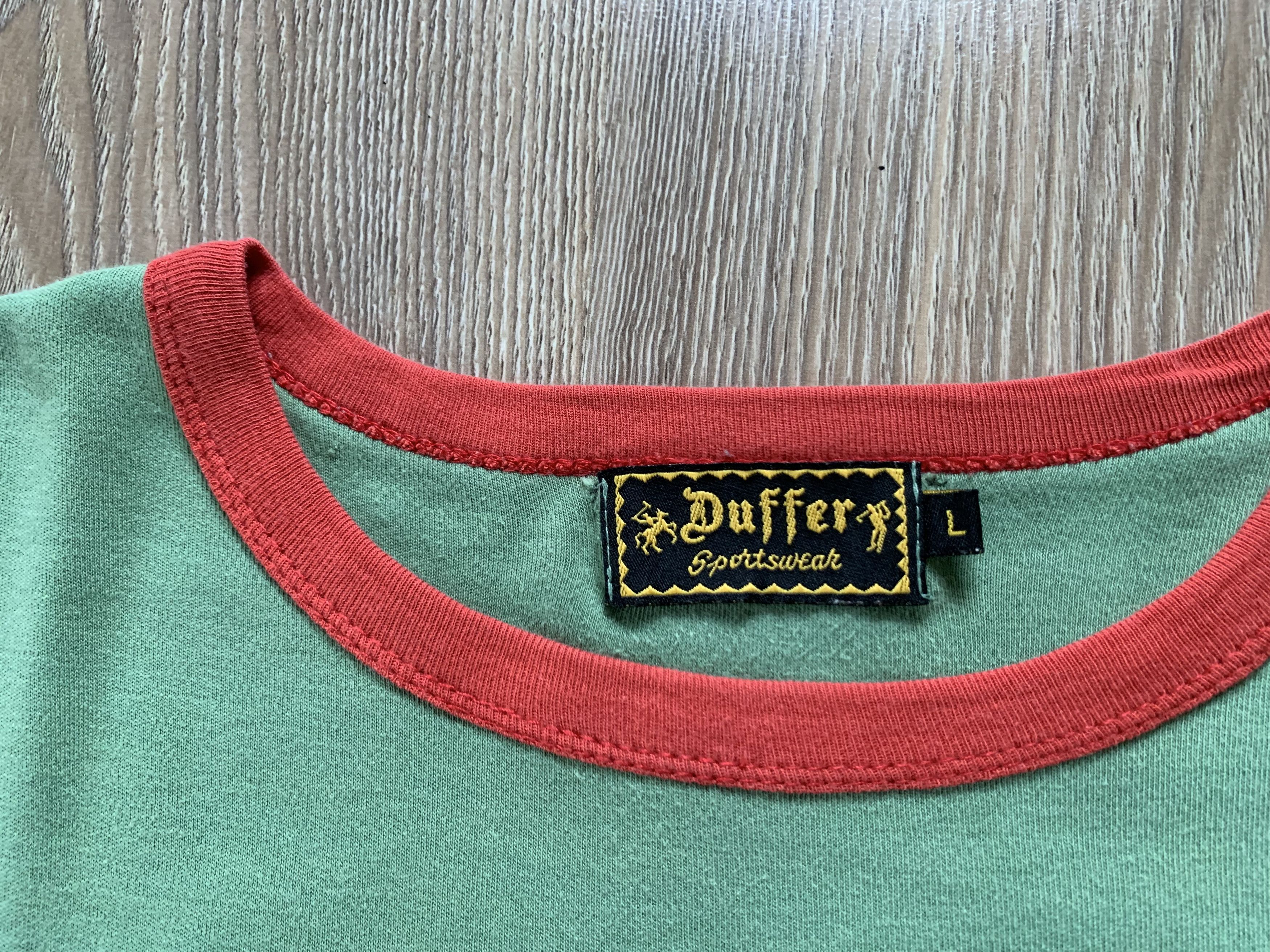 The Duffer of St.George × Vintage Vintage Duffer Sportswear Long Sleeve T Shirt Size US L / EU 52-54 / 3 - 9 Thumbnail
