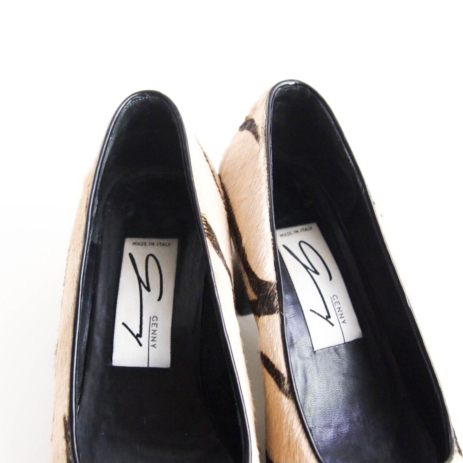 Other Genny by Prada Heels Brown Calf Hair US 6 EU 36 Size US 6 / IT 36 - 4 Thumbnail