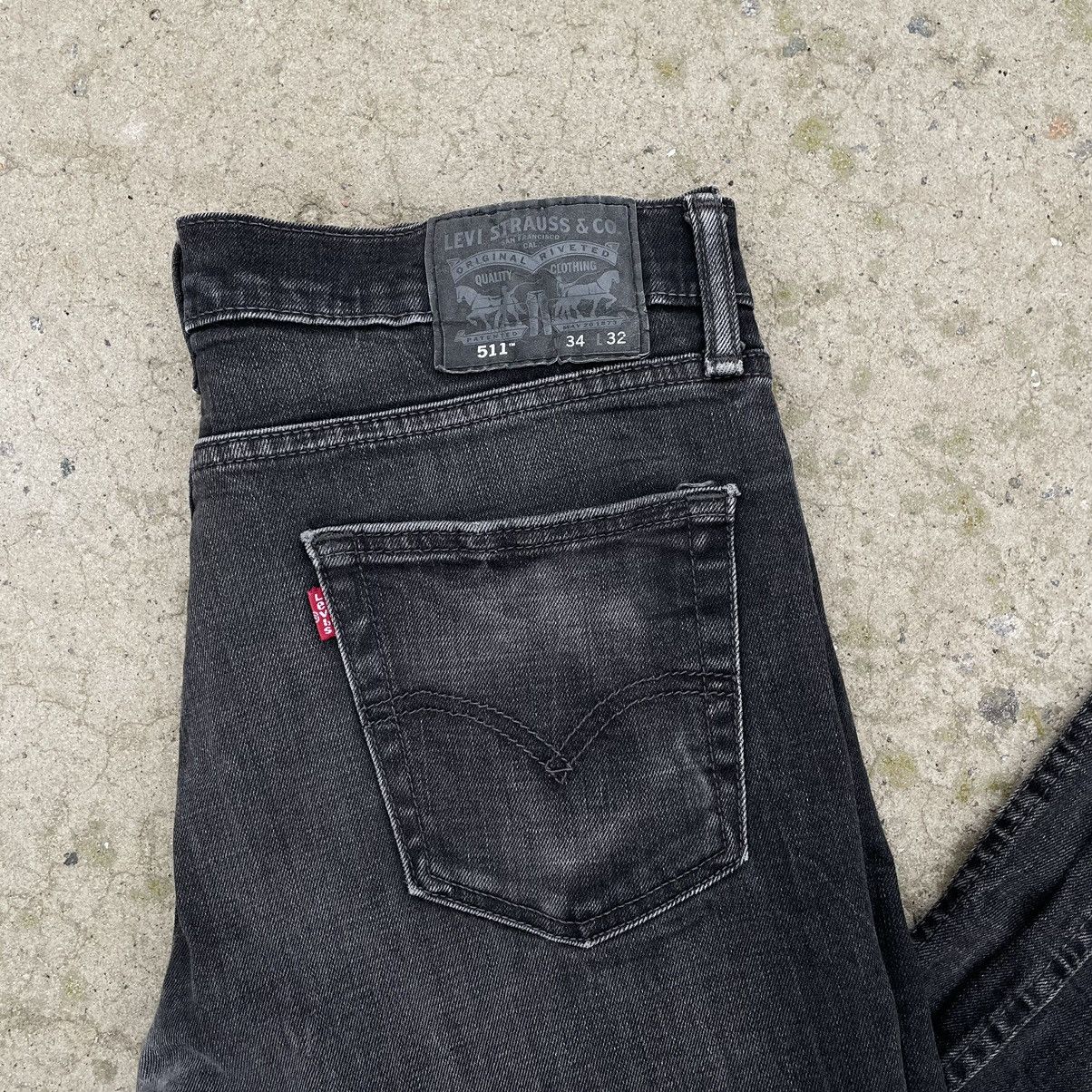 Levi's × Vintage Vintage Levi’s Jeans 511 W34xL32 Pants Trousers Y2K 90s Size US 34 / EU 50 - 5 Thumbnail