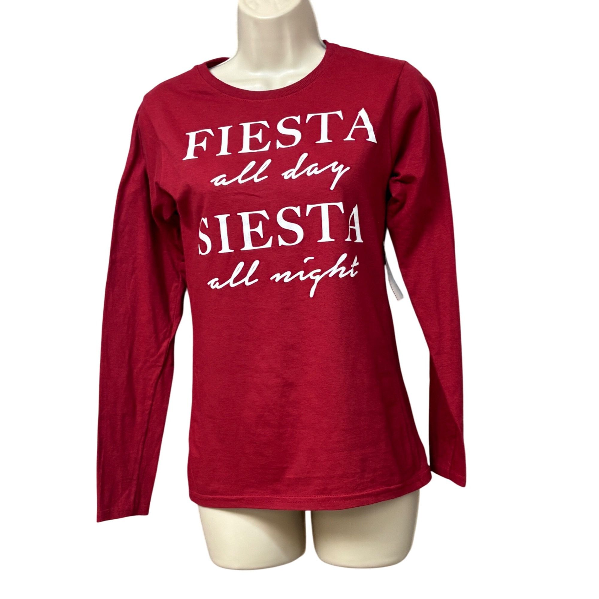 Other Freeze Inc. Junior’s Graphic Long Sleeve Shirt, Independence Size XS / US 0-2 / IT 36-38 - 1 Thumbnail