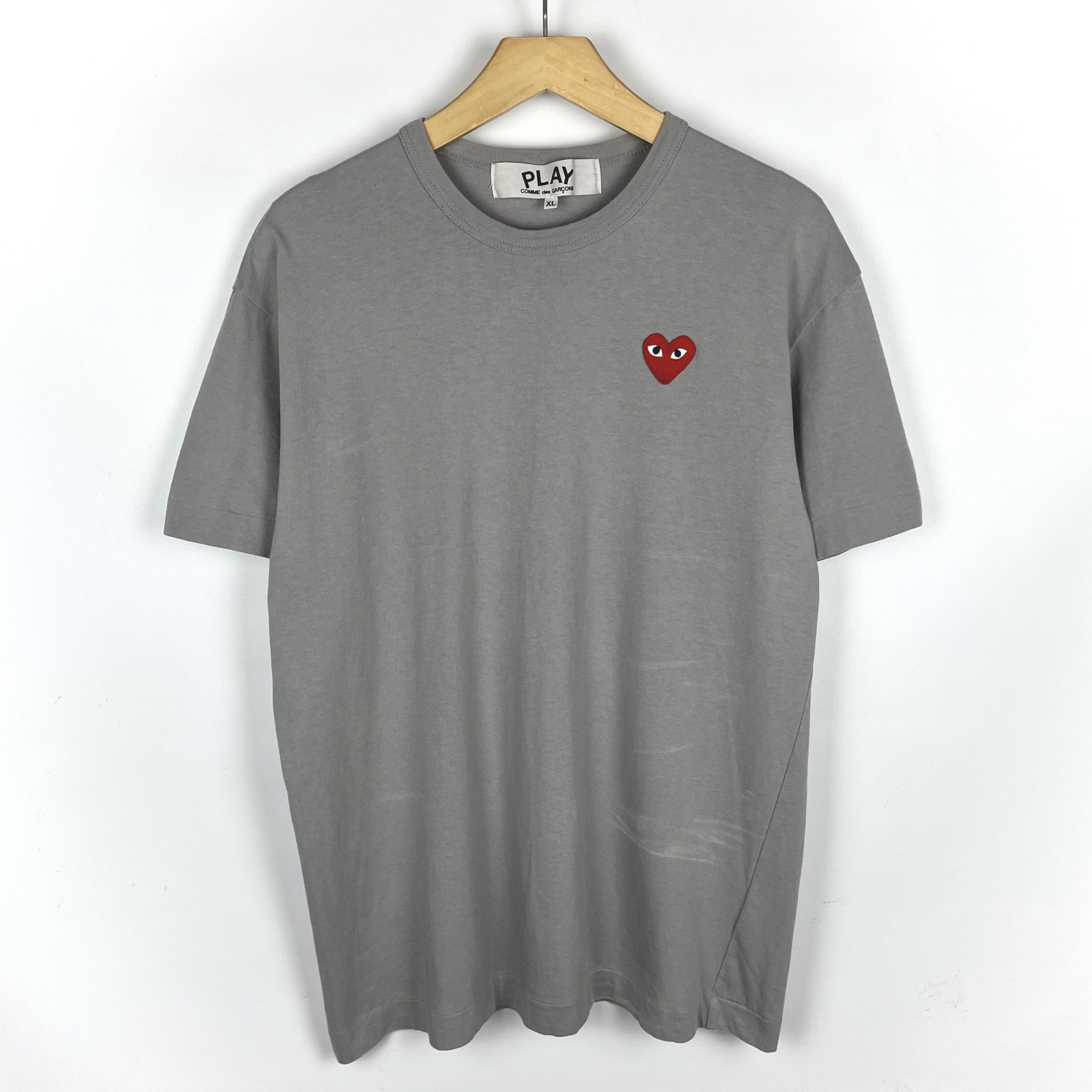 Comme des Garcons Comme Des Garçons Heart Logo T Shirt Size US L / EU 52-54 / 3 - 1 Thumbnail