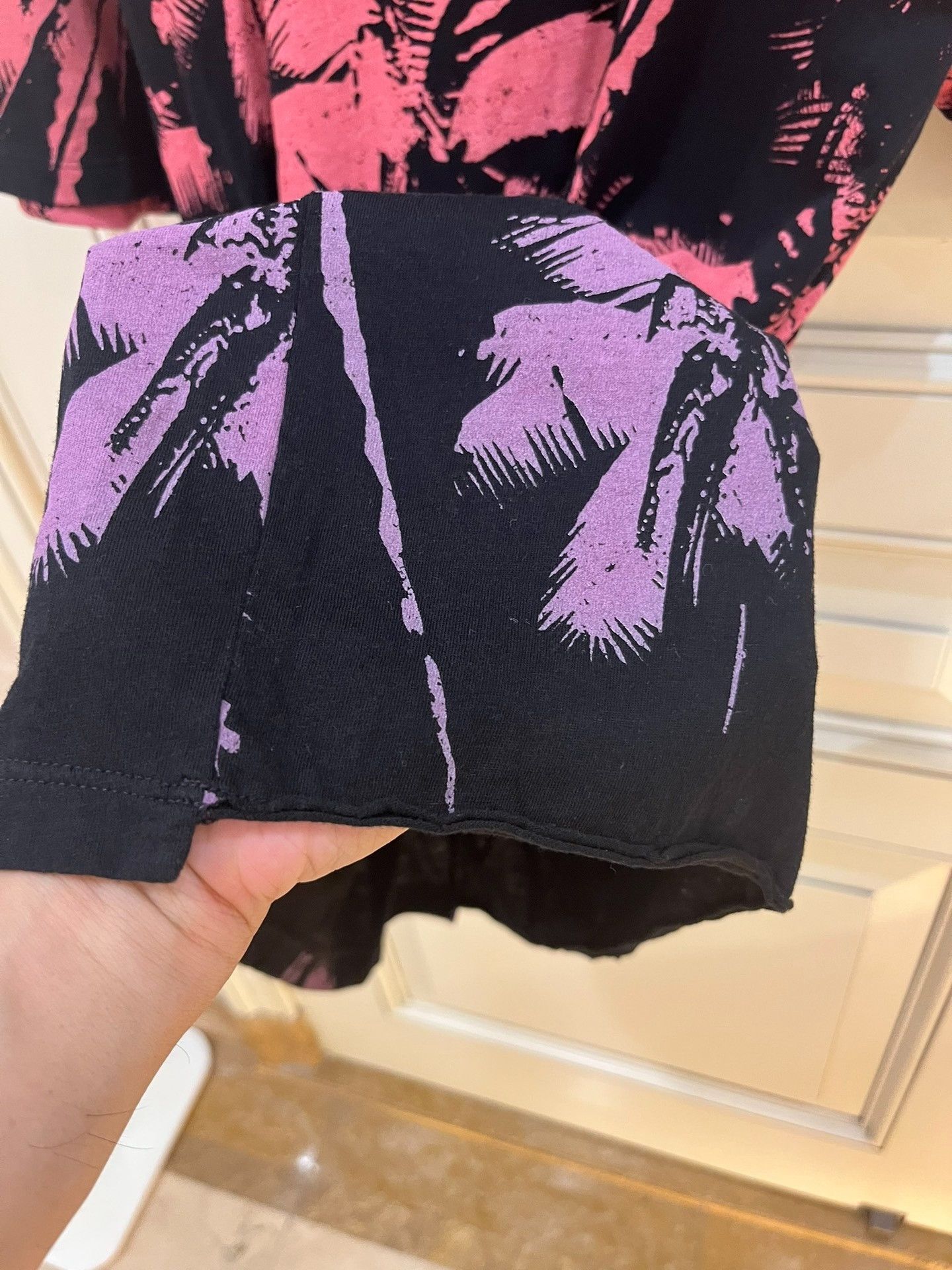 Saint Laurent Paris Saint Laurent Palm Tree Print T-Shirt Size US M / EU 48-50 / 2 - 4 Thumbnail