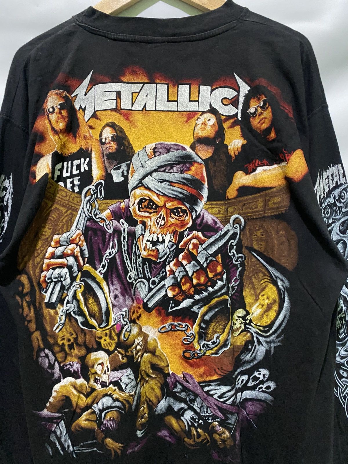 Vintage Long sleeve metallica Size US XL / EU 56 / 4 - 7 Thumbnail
