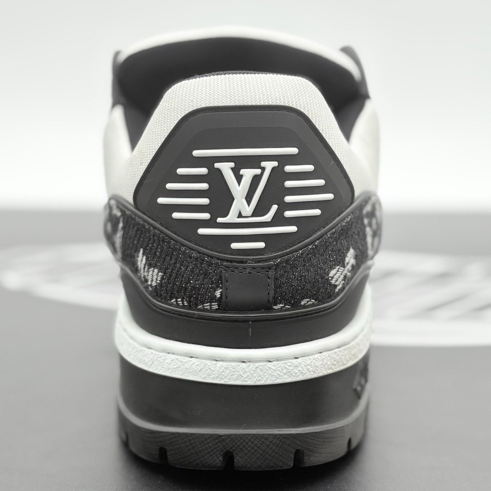 Louis Vuitton (11-11.5 US) Louis Vuitton Denim Maxi ' Black ' | WORN ONCE! Size US 11 / EU 44 - 3 Thumbnail