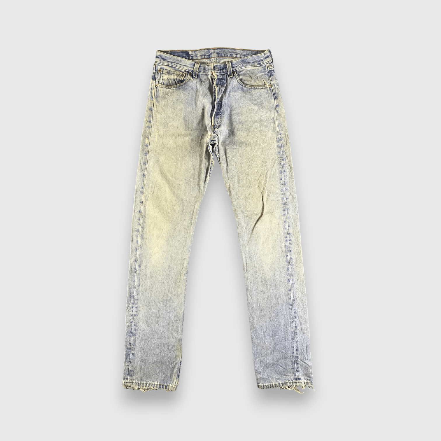 Levi's Vintage 90s Light Wash Levis 501 Jeans-J4036 Size US 32 / EU 48 - 1 Thumbnail