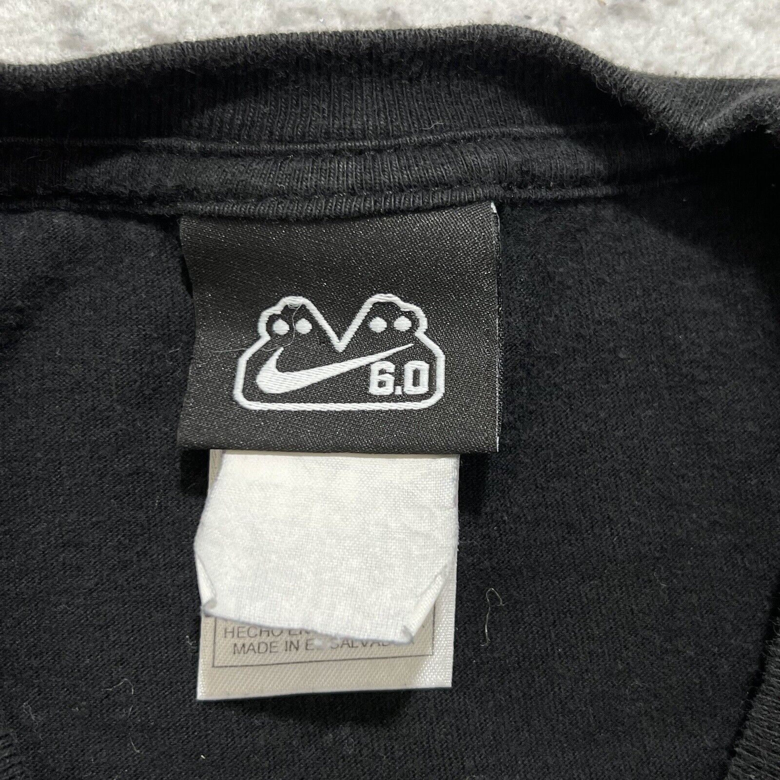 Nike Nike 6.0 Short Sleeve Tee Black & Green Logo Graphic T Shirt Size S / US 4 / IT 40 - 3 Thumbnail