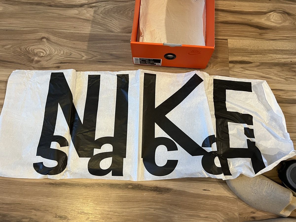 Nike × Sacai Nike Sacai LD Waffle Black and White Size US 9 / EU 42 - 20 Thumbnail