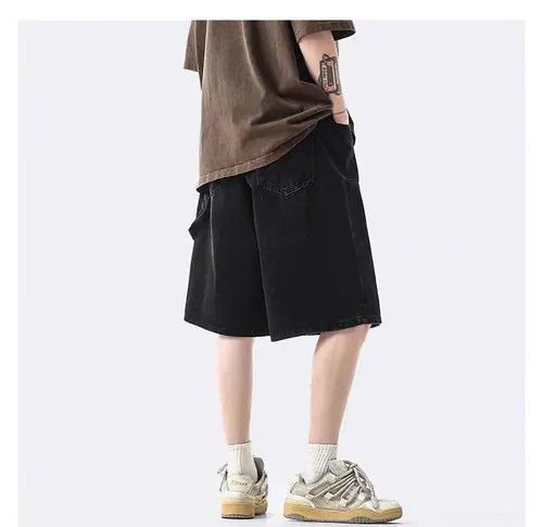 Japanese Brand MayukBlack High Street Vintage Loose Fit Denim Shorts Size US 32 / EU 48 - 8 Thumbnail
