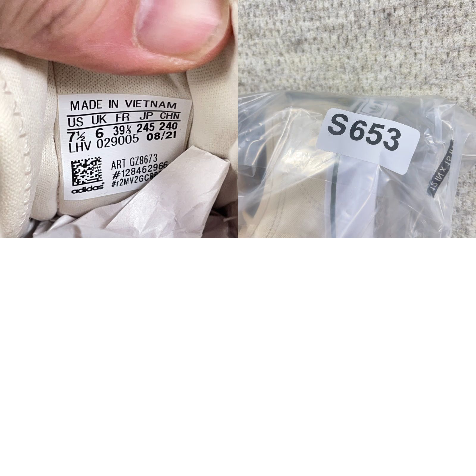 Adidas ADIDAS Nizza Low Top White Pepper Beige Peace Daisy GZ8673 W 7.5 Men Leather Sneaker Comfort Casual Size US M / EU 48-50 / 2 - 9 Thumbnail