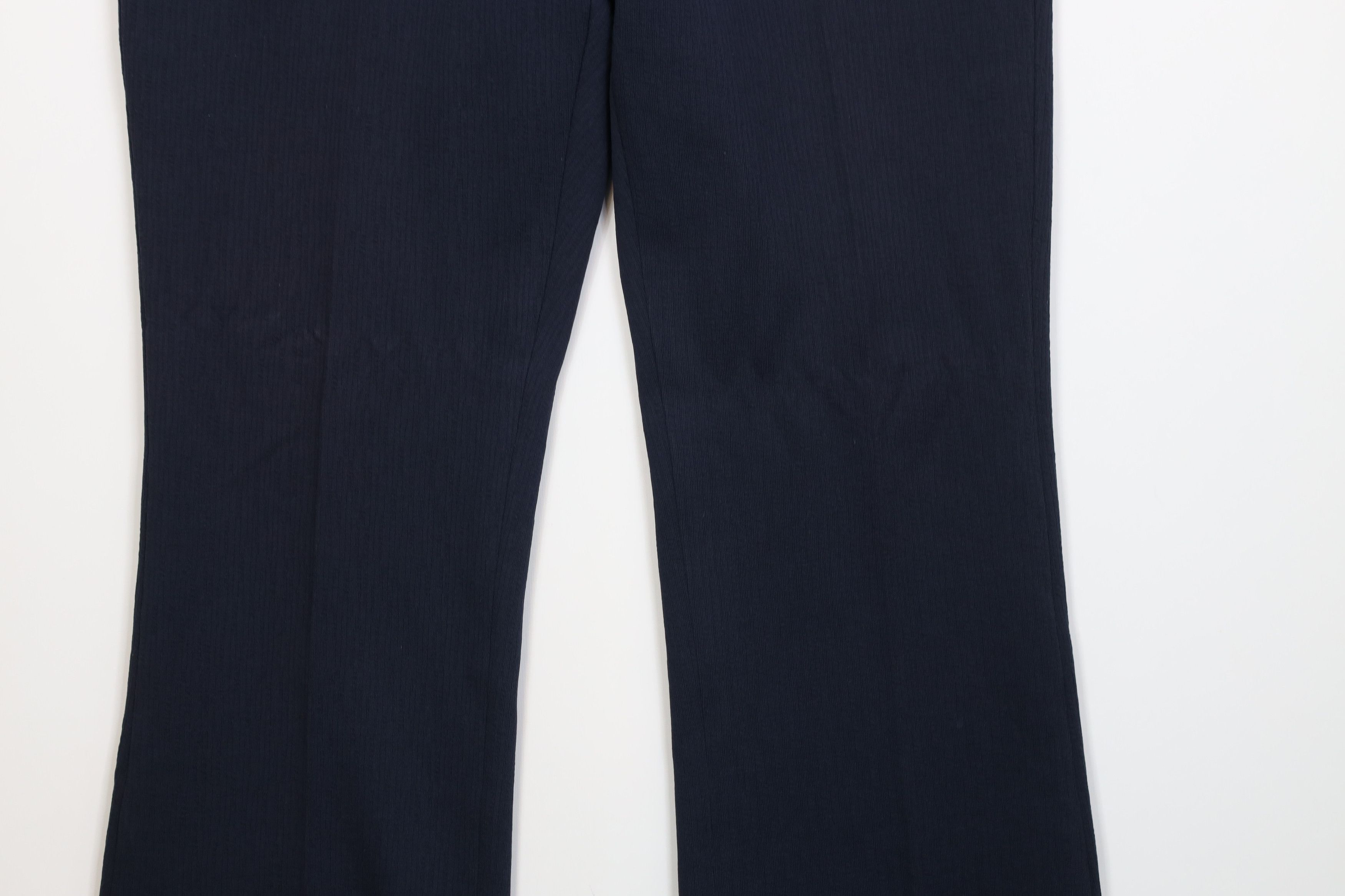 Vintage Vintage 70s Streetwear Flared Wide Leg Chino Pants Blue USA Size US 34 / EU 50 - 4 Thumbnail