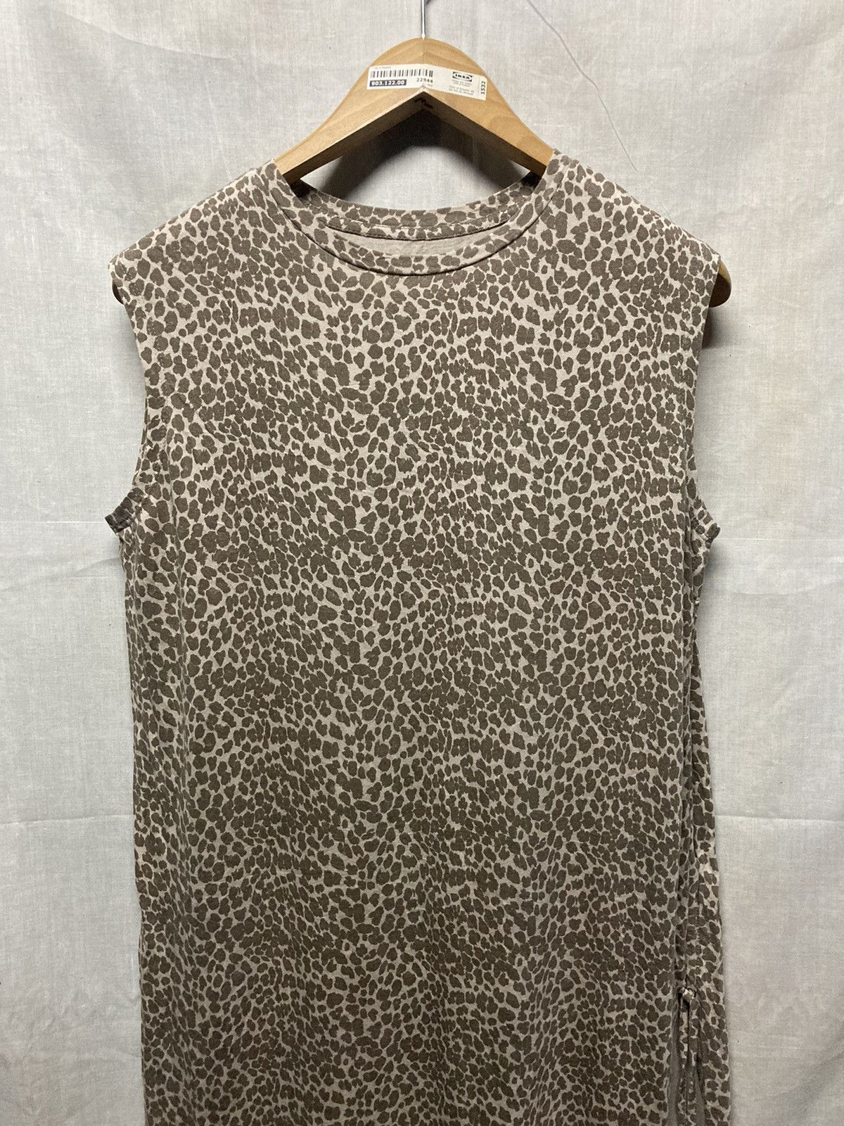 If Six Was Nine × Japanese Brand × Le Grande Bleu (L.G.B.) Sense of Place Urban Research Leopard Print Rayon Dress Size ONE SIZE - 3 Thumbnail