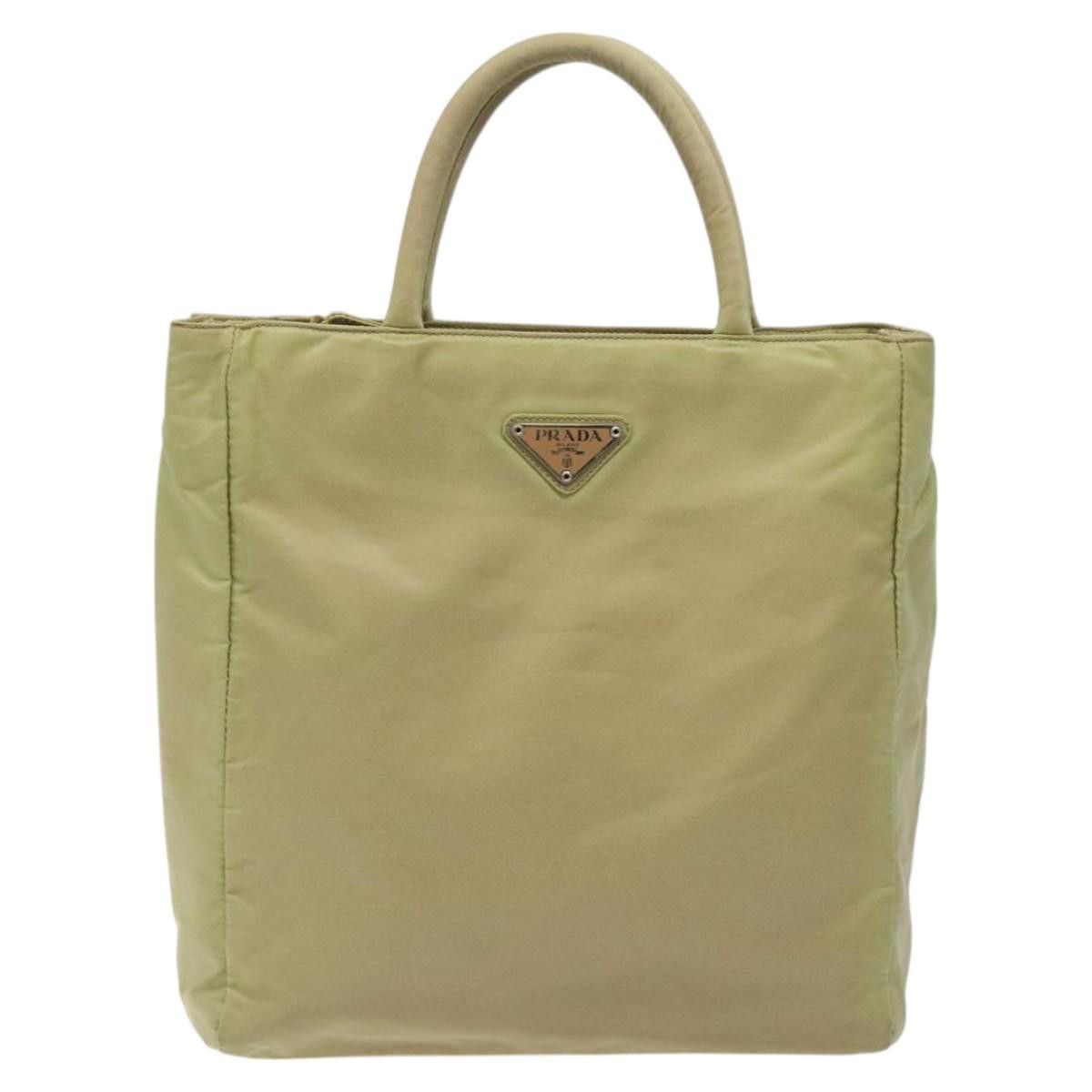 Prada PRADA Hand Bag Nylon Beige Size ONE SIZE - 2 Thumbnail