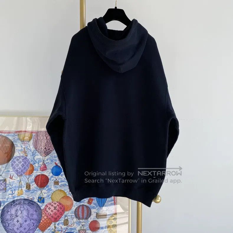 Balenciaga Balenciaga Black Letter Logo Hoodie Size US XS / EU 42 / 0 - 2 Thumbnail