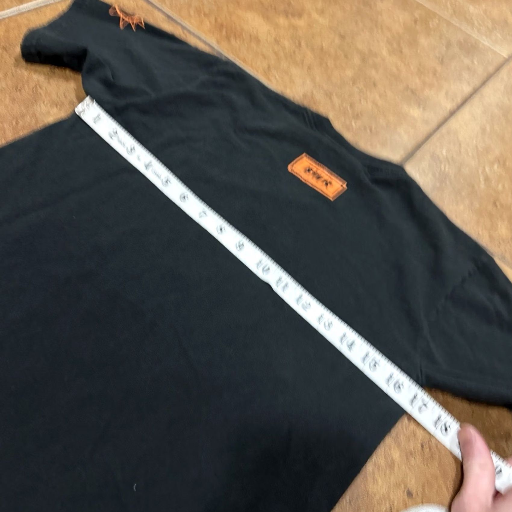 Fruit Of The Loom VINTAGE Pie Bald Band T-Shirt Mens Small Black 90s Emo Hardcore Rare Size US S / EU 44-46 / 1 - 7 Thumbnail