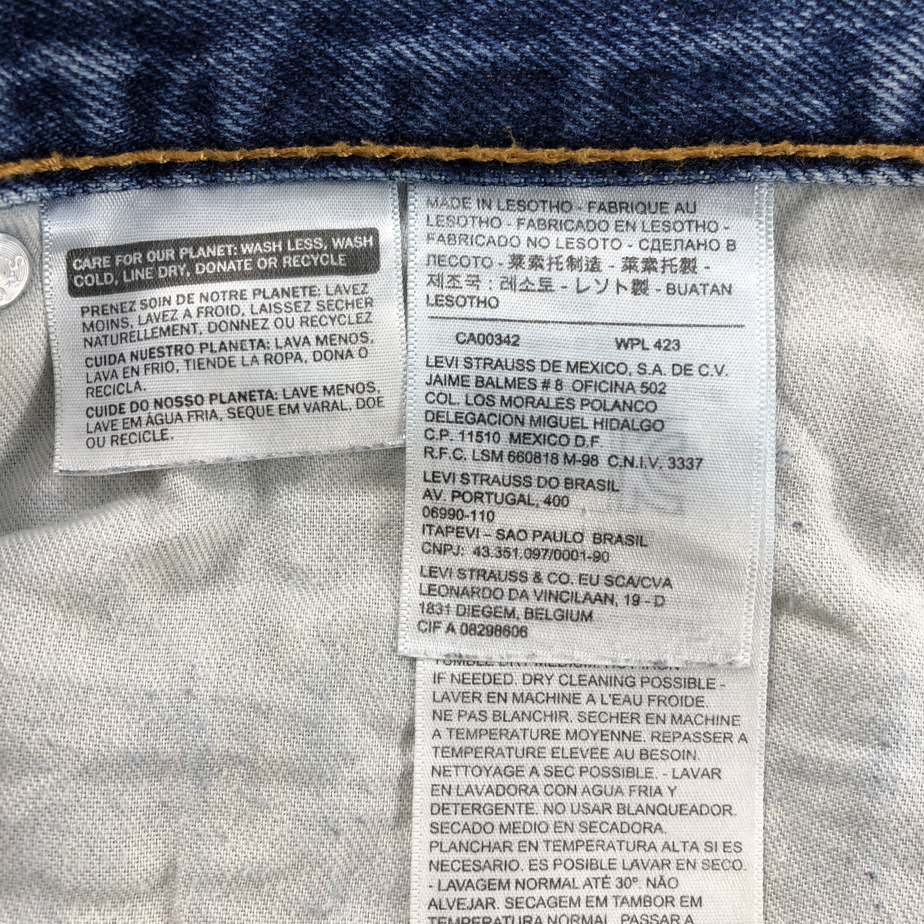 Levi's × Vintage Vintage Blue Wash Levis 505 Jeans-JM1757 Size US 43 - 10 Thumbnail