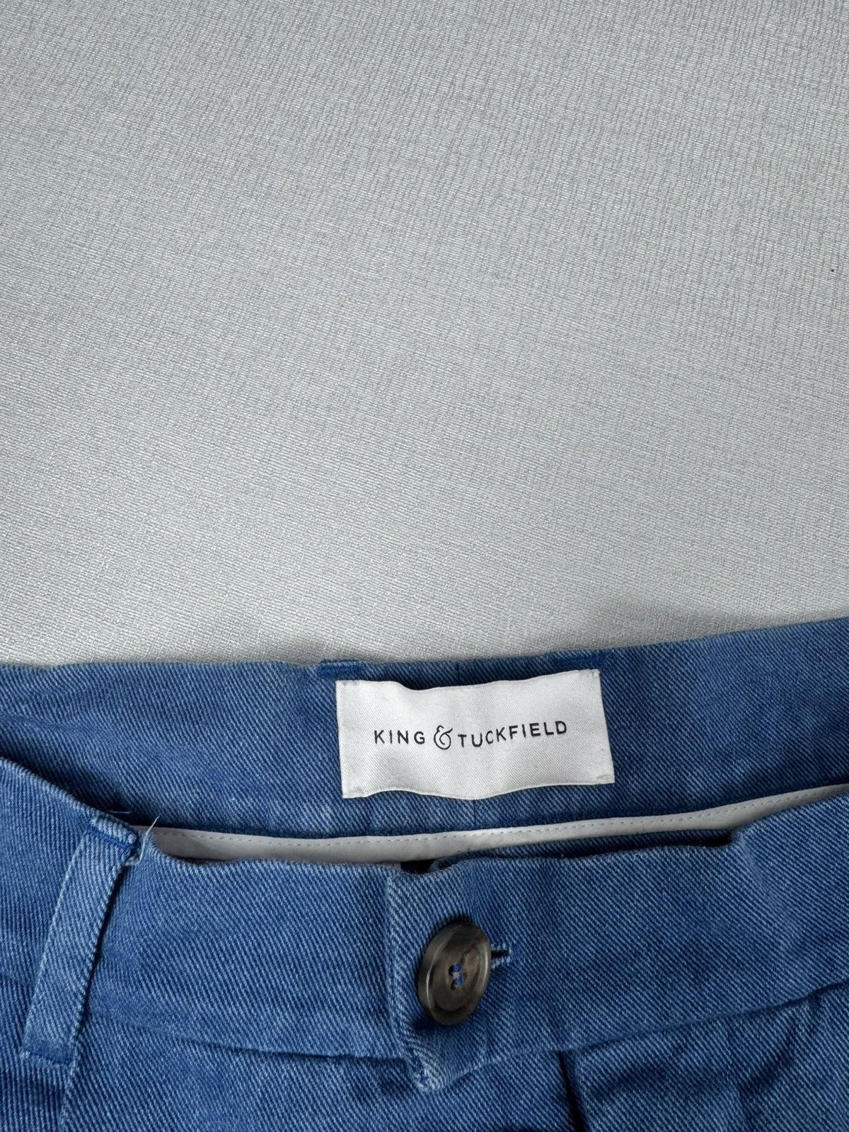King & Tuckfield Men’s King Tuckfield Pants Trousers Made In Portugal size 32 Size US 32 / EU 48 - 4 Thumbnail