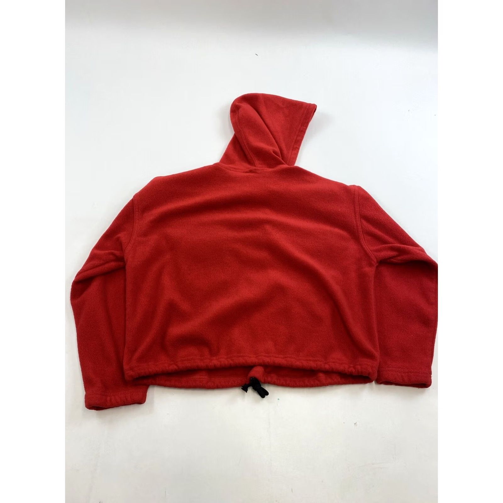 Guess VINTAGE GUESS Hoodie Womens L Red Sport Fleece Zip Size L / US 10 / IT 46 - 2 Thumbnail
