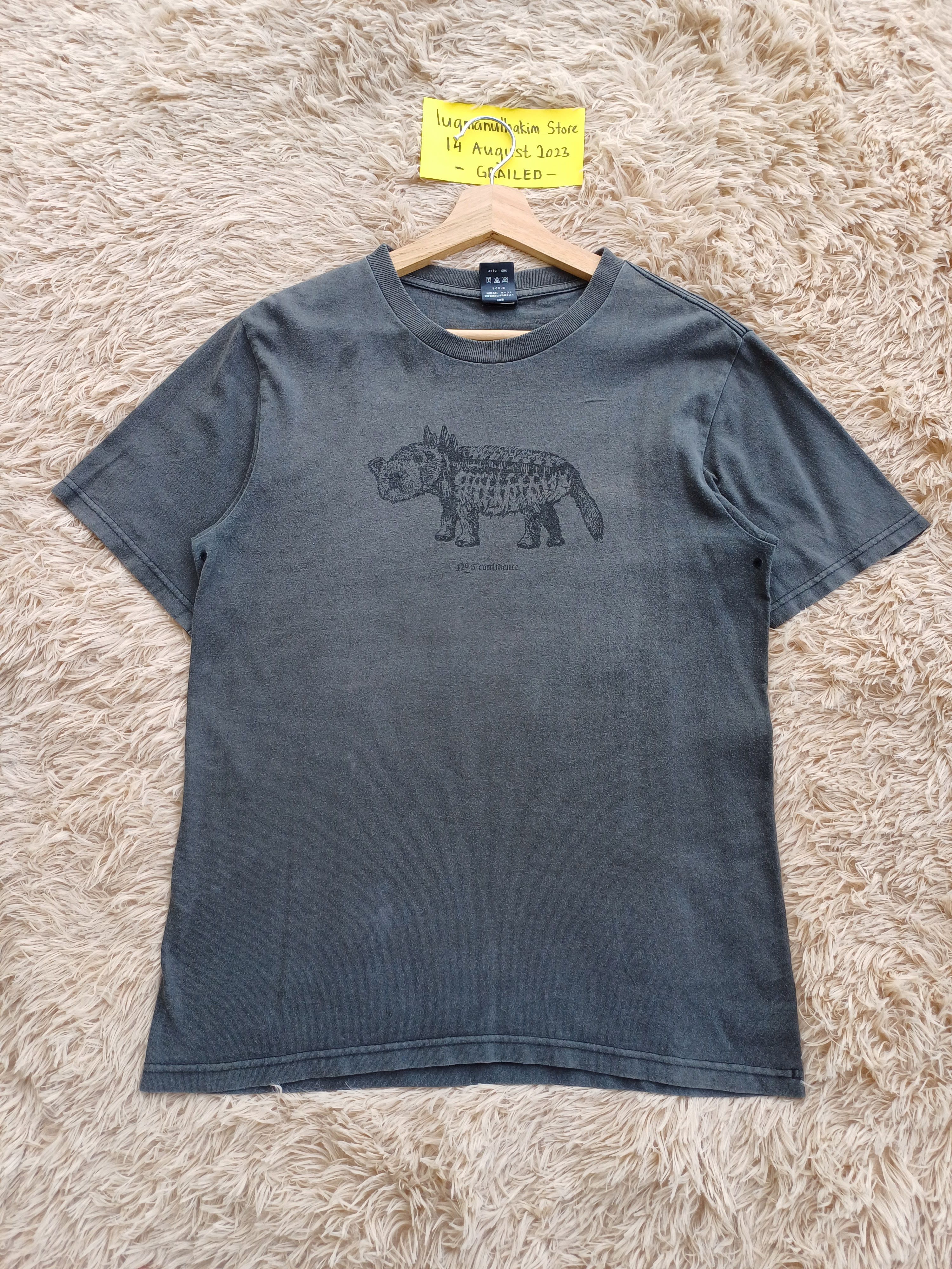 トップス Rare Number (N)ine Spell Out Leopard Tee Number (N