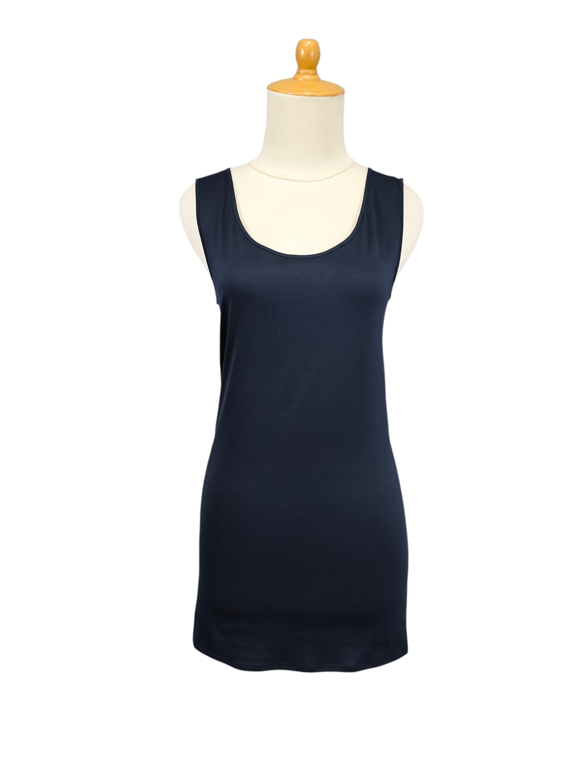 Helmut Lang Helmut Lang- Minimalist Clean Essential Black Tank Top Size S / US 4 / IT 40 - 1 Thumbnail