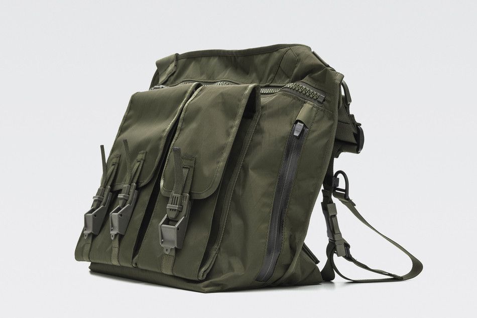 image of Acronym 3A-1 Olive X-Pac Messenger Bag 2018 in Olive Drab, Men's