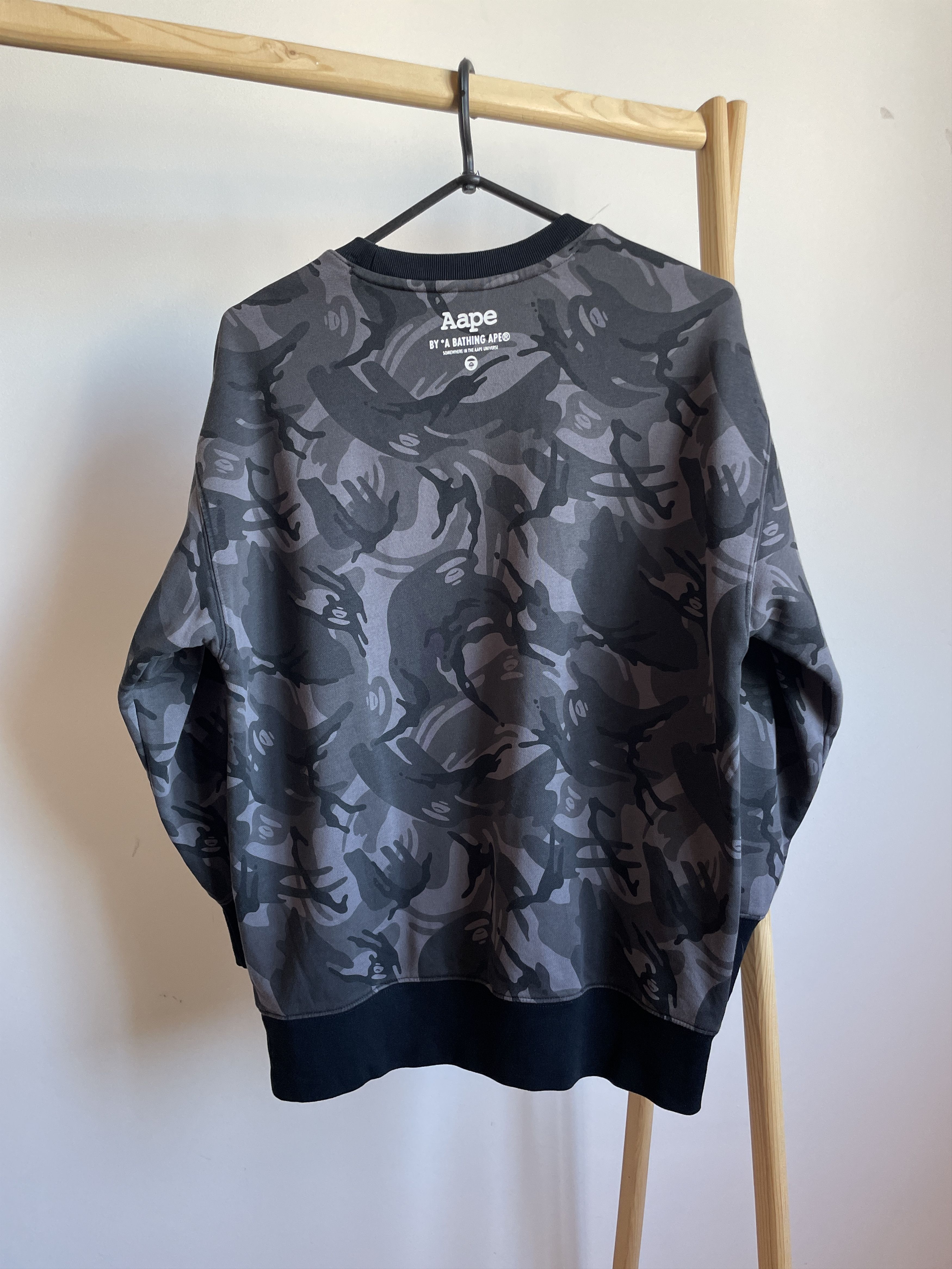 Aape Aape By A Bathing Ape Camo Sweatshirt Size XXS Size US XXS / EU 40 - 2 Thumbnail