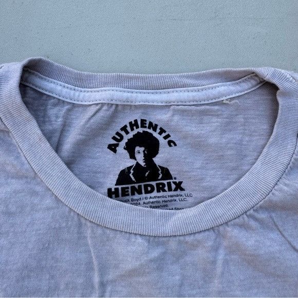 Band Tees × Jimi Hendrix NEW JIMI HENDRIX HEAR MY TRAIN A COMIN’ WHITE T-SHIRT SZ L Size US L / EU 52-54 / 3 - 3 Thumbnail