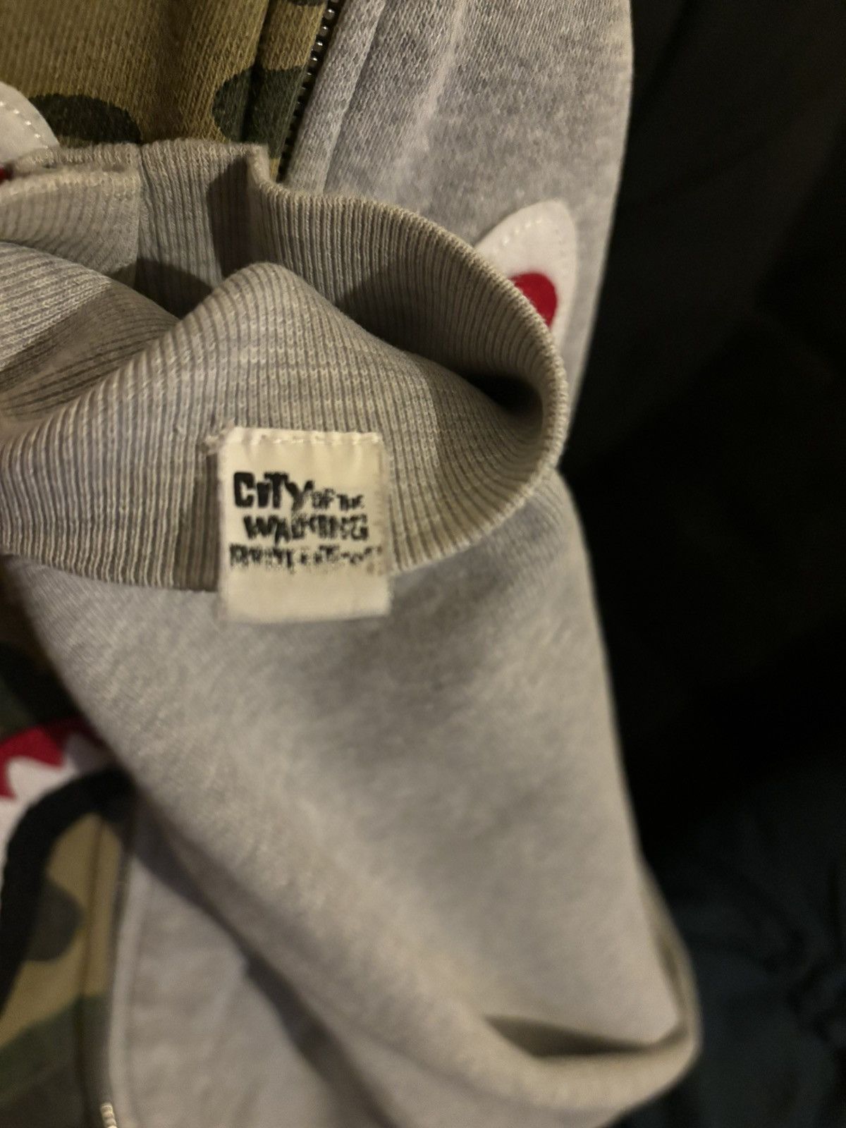 Bape 1st Camo Shark Full Zip Hoodie 2006 Size US M / EU 48-50 / 2 - 8 Thumbnail