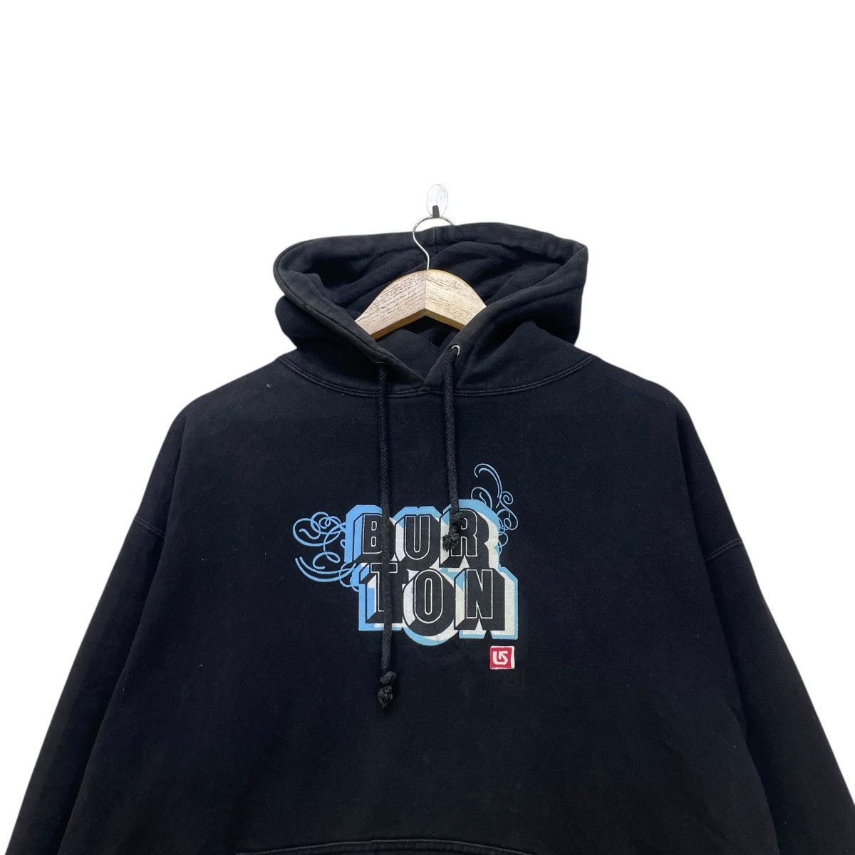 Burton 💥Vintage Burton Hooded PullOver Sweater Jacket Size US M / EU 48-50 / 2 - 3 Thumbnail