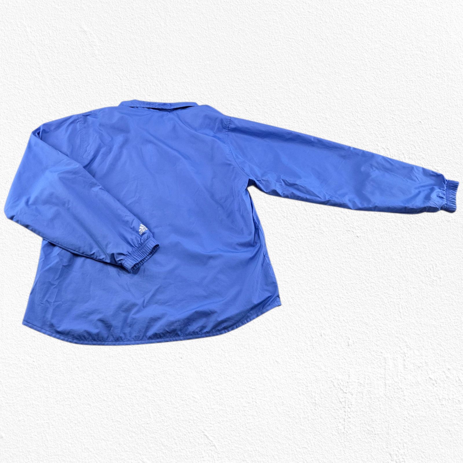 Adidas Y2K Adidas Track Jacket Blue Navy Zip Up Size Medium Size US M / EU 48-50 / 2 - 10 Thumbnail