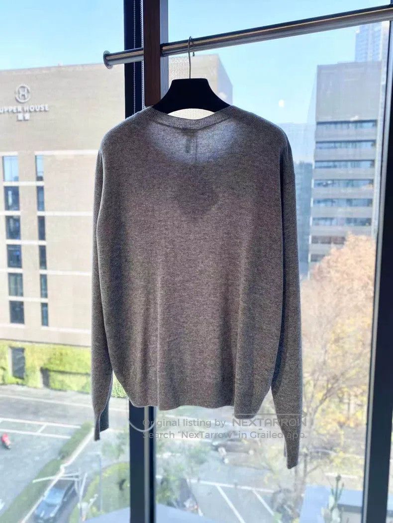 Loewe Loewe Cashmere Cutout Letter Big Logo Knit Sweater Size M / US 6-8 / IT 42-44 - 3 Thumbnail