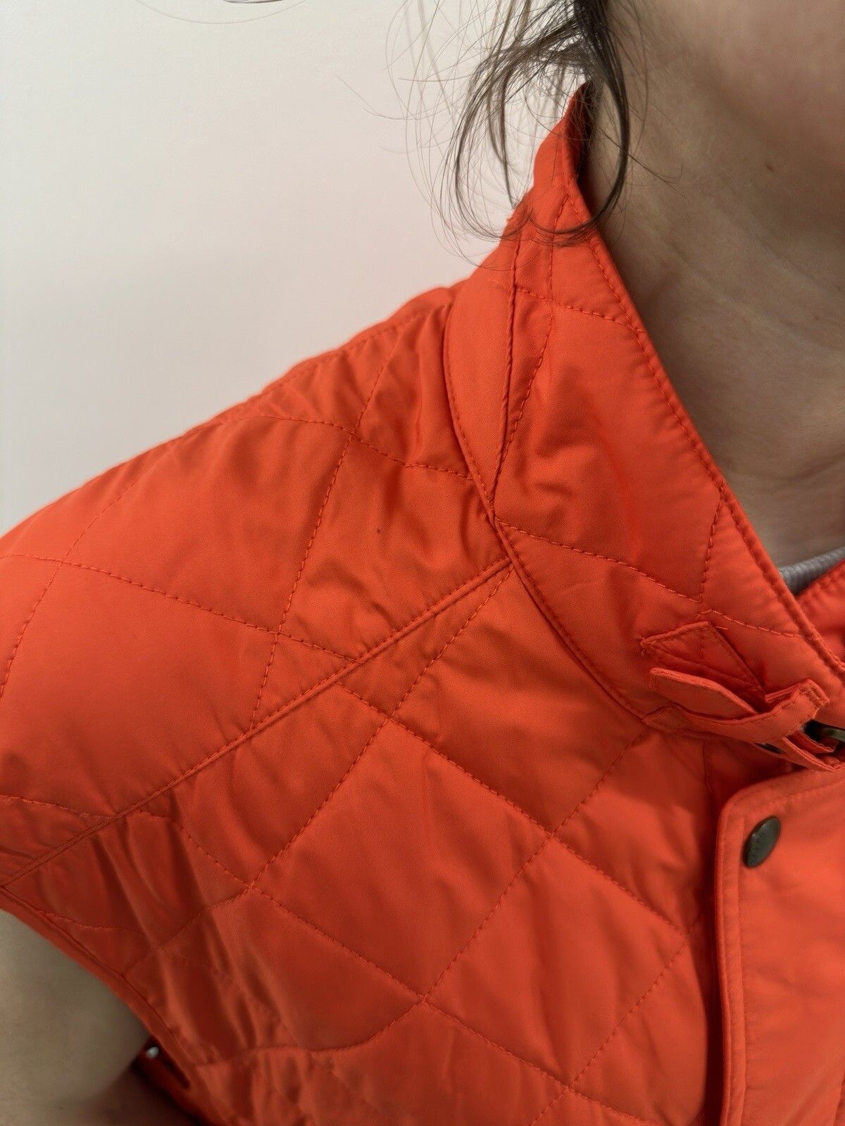 Polo Ralph Lauren Polo Ralph Lauren Gilet Orange Quilted Lightweight Snap Size US XL / EU 56 / 4 - 11 Thumbnail