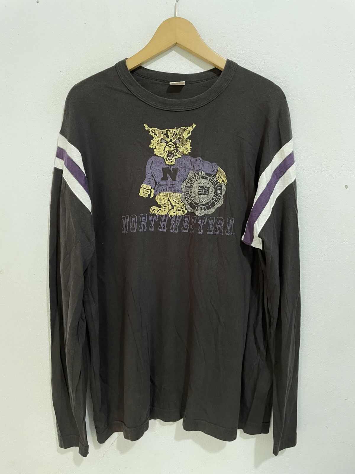 Beams Plus Rare Japanese Beams Longsleeve college Shirt Size US M / EU 48-50 / 2 - 1 Thumbnail