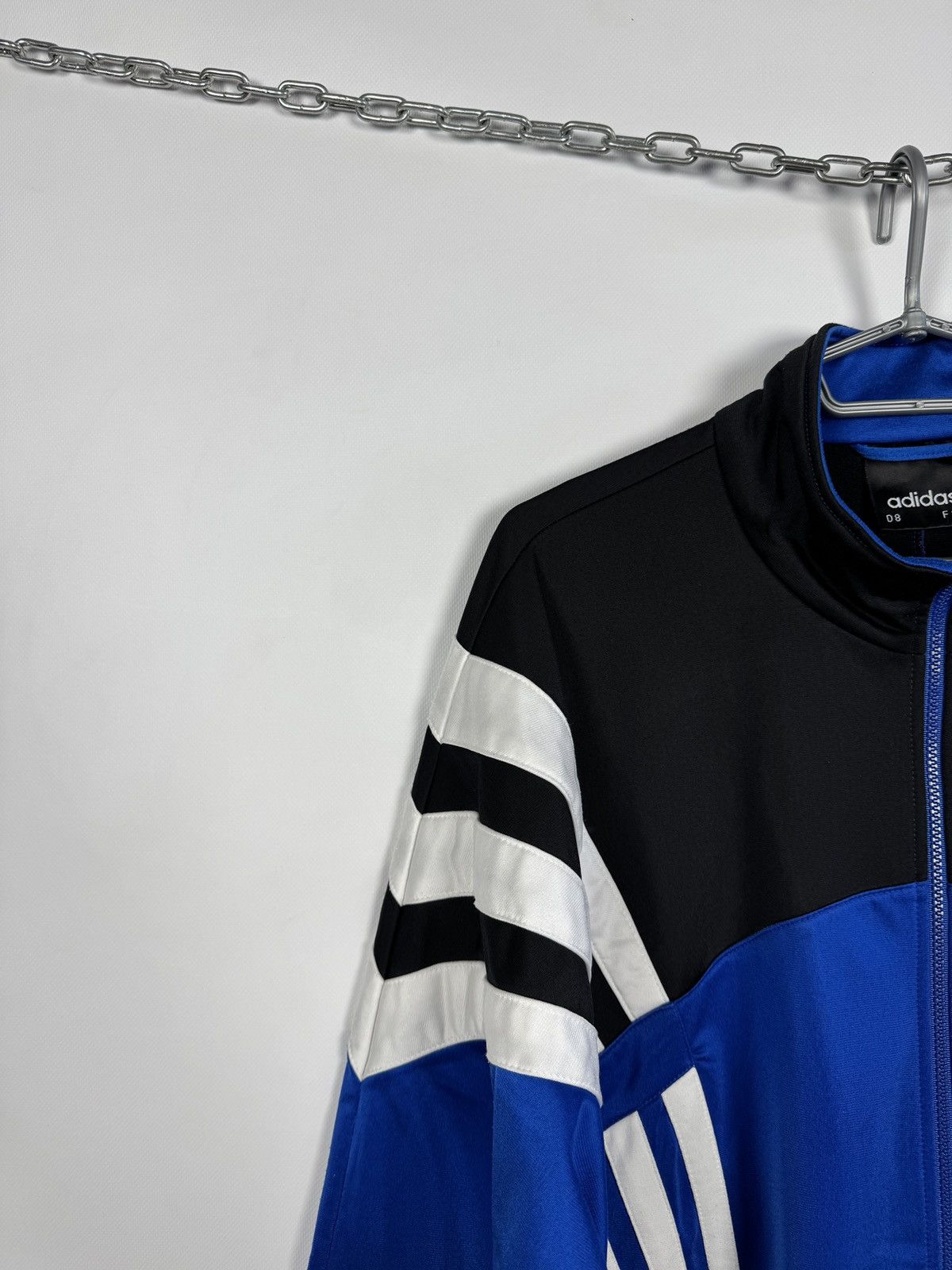 Adidas Vintage 90s Adidas Track Jacket Sportswear Soccer Size L Size US L / EU 52-54 / 3 - 3 Thumbnail