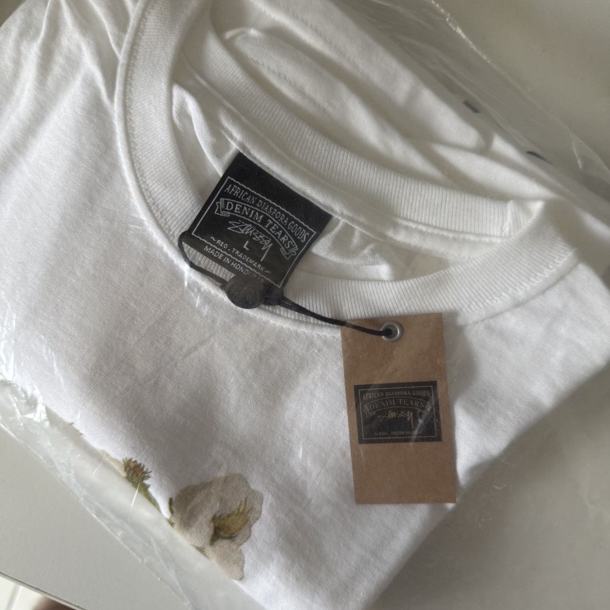 DENIM TEARS × Stussy Stussy Denim Tears Annie Lee Tee Size US L / EU 52-54 / 3 - 4 Thumbnail
