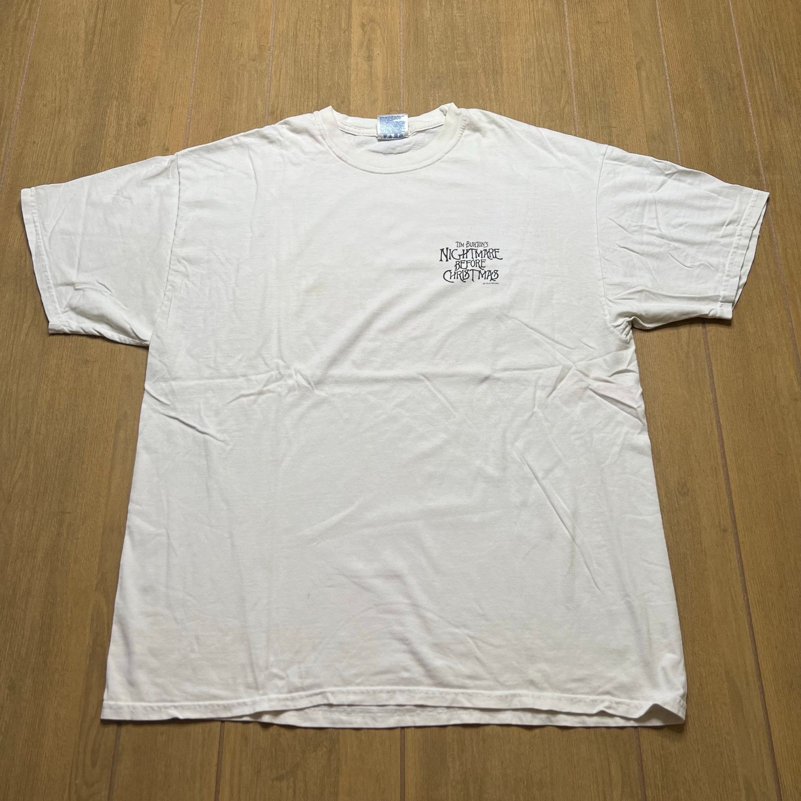 Hanes Vintage Nightmare Before Christmas Jack Skellington Spira XL Size US XL / EU 56 / 4 - 2 Thumbnail