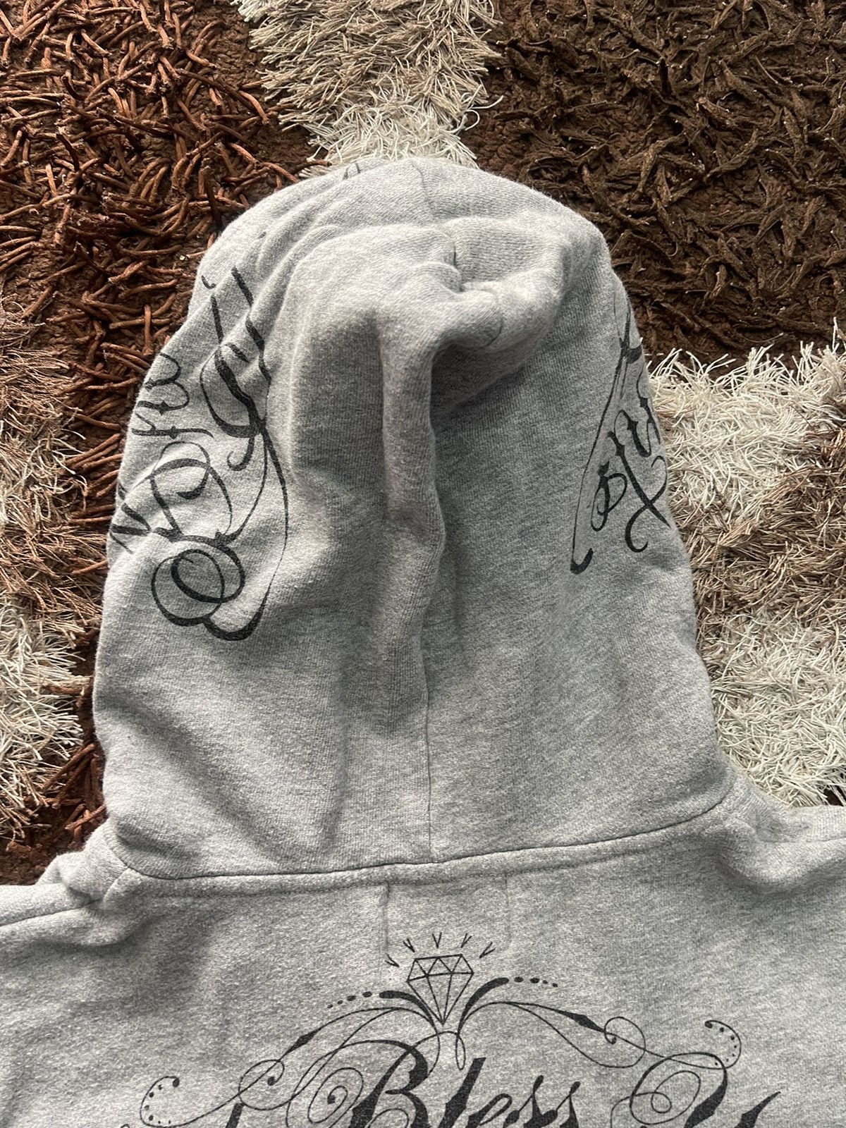 Japanese Brand × Vintage VINTAGE BLACK FLAME SKULLS ZIPPER UP VERY RARE Size US S / EU 44-46 / 1 - 10 Thumbnail