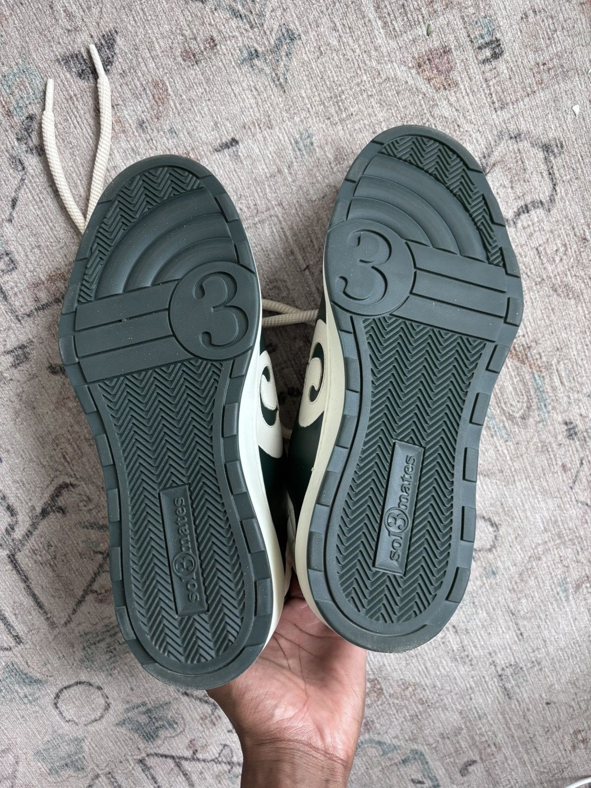 Other 320s - FOREST GREEN & WHITE by Sol3MATES Size US 11 / EU 44 - 6 Thumbnail