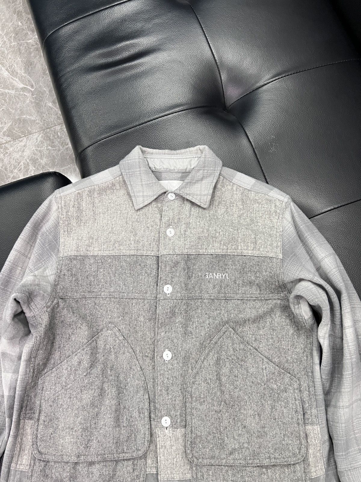 Ganryu Ganryu by Comme des Garçons 2014 Patchwork Plaid Deconstruct Size US S / EU 44-46 / 1 - 3 Thumbnail