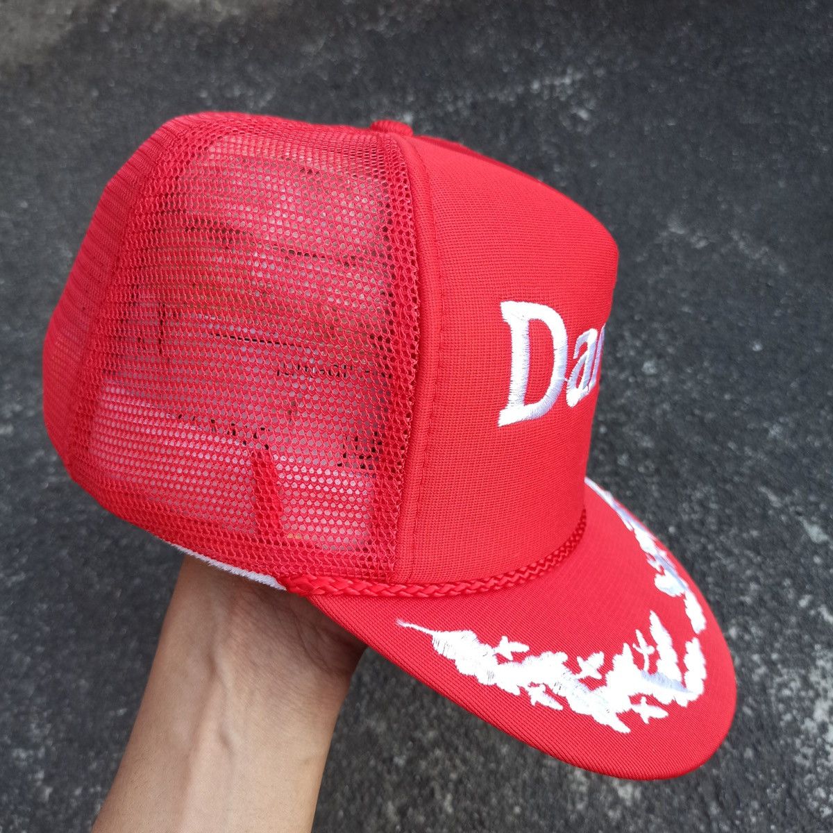 Vintage VINTAGE DAIWA FISHING TEAM TRUCKER HAT. Size ONE SIZE - 5 Thumbnail