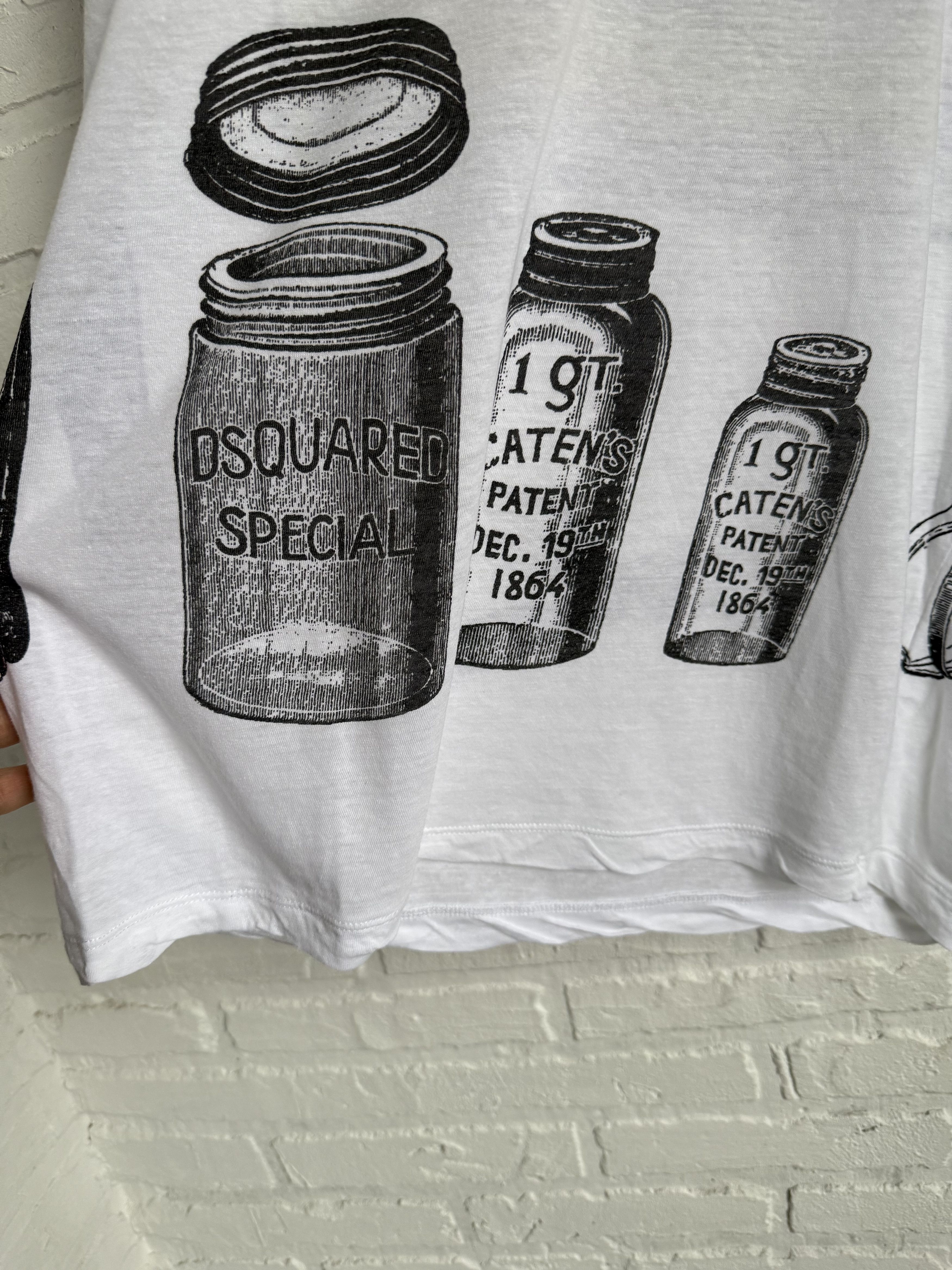 Dsquared2 ARCHIVE DSQUARED2 Art House Italian Cuisine tee Size US S / EU 44-46 / 1 - 7 Thumbnail