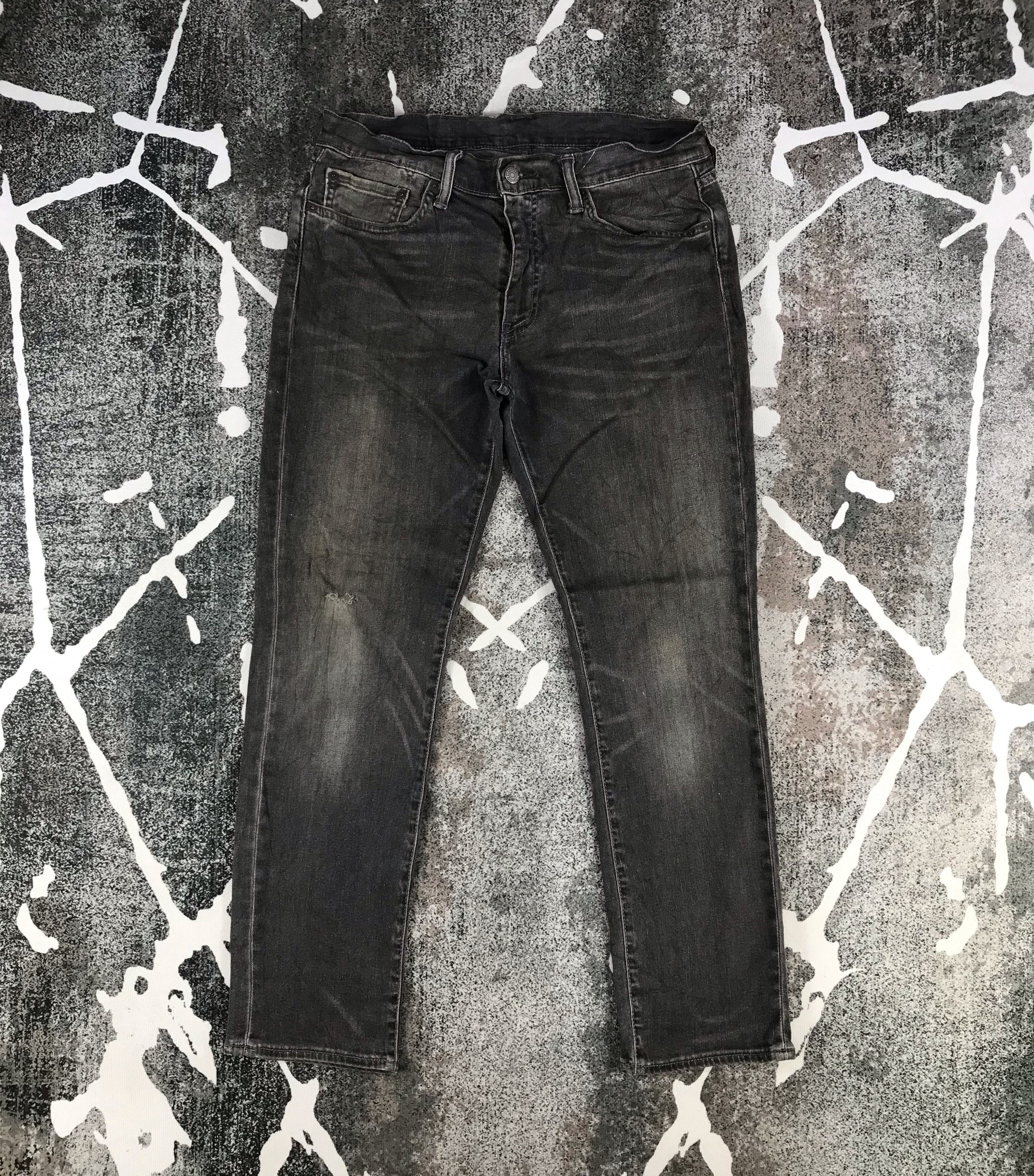 Levi's Levi's 511 Jeans Faded Black Denim KJ1071 Size US 33 - 1 Thumbnail