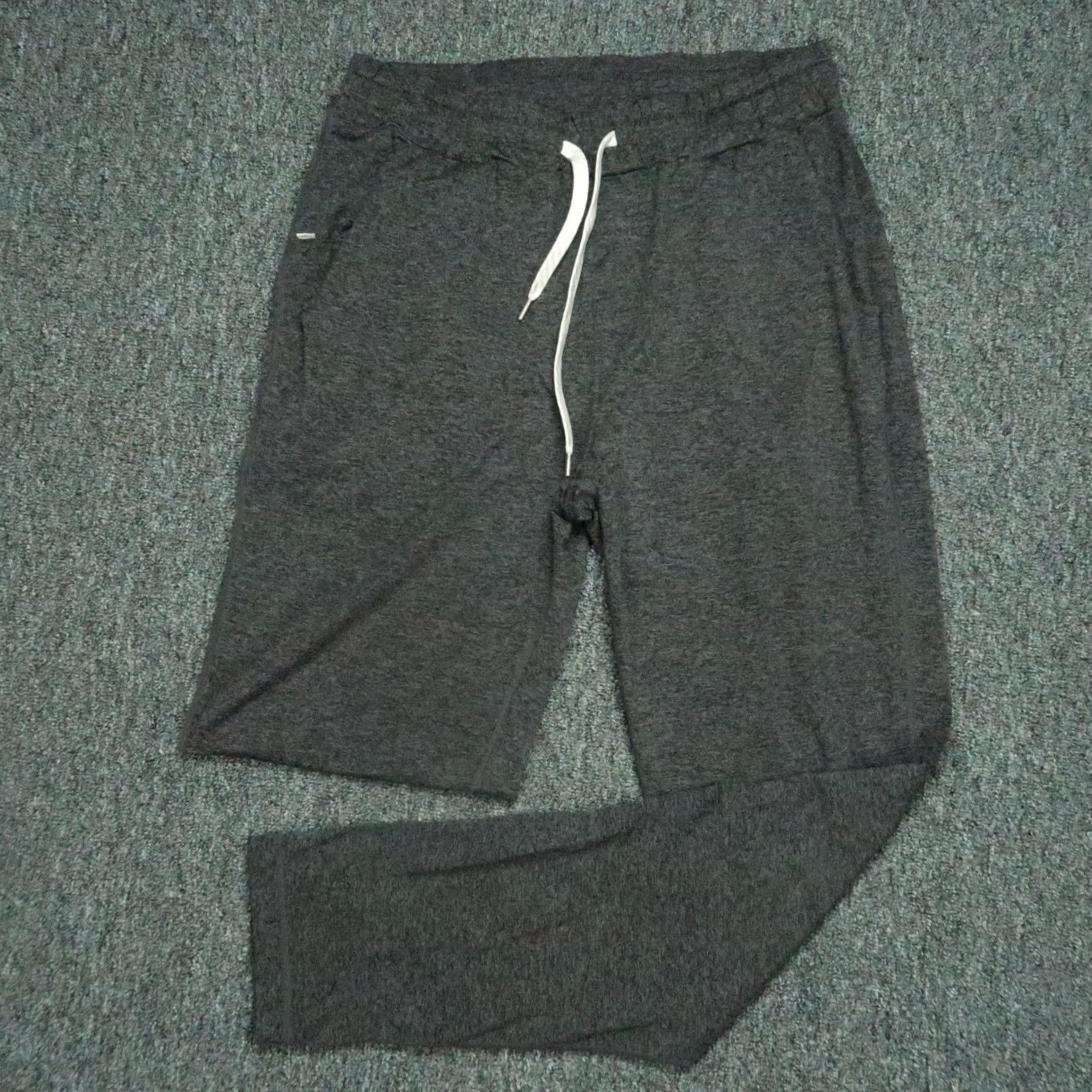 Vuori Vuori Pants Mens Regular M Gray Ponto Performance Athletic Stretch Tapered Inseam 30 Size US 31 - 2 Thumbnail