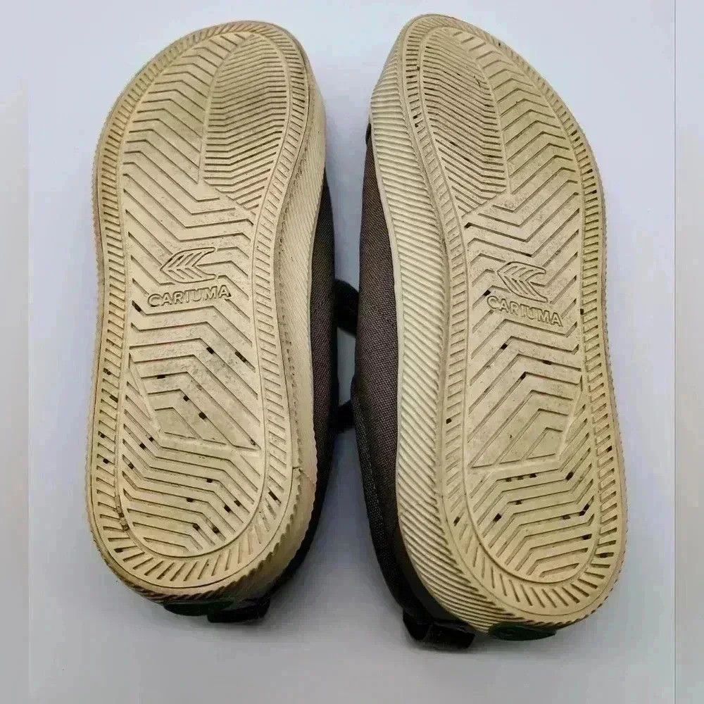 Designer Cariuma Canvas Sneakers Trainers Mystic Grey low rise M 10. Size US 10.5 / IT 40.5 - 4 Thumbnail