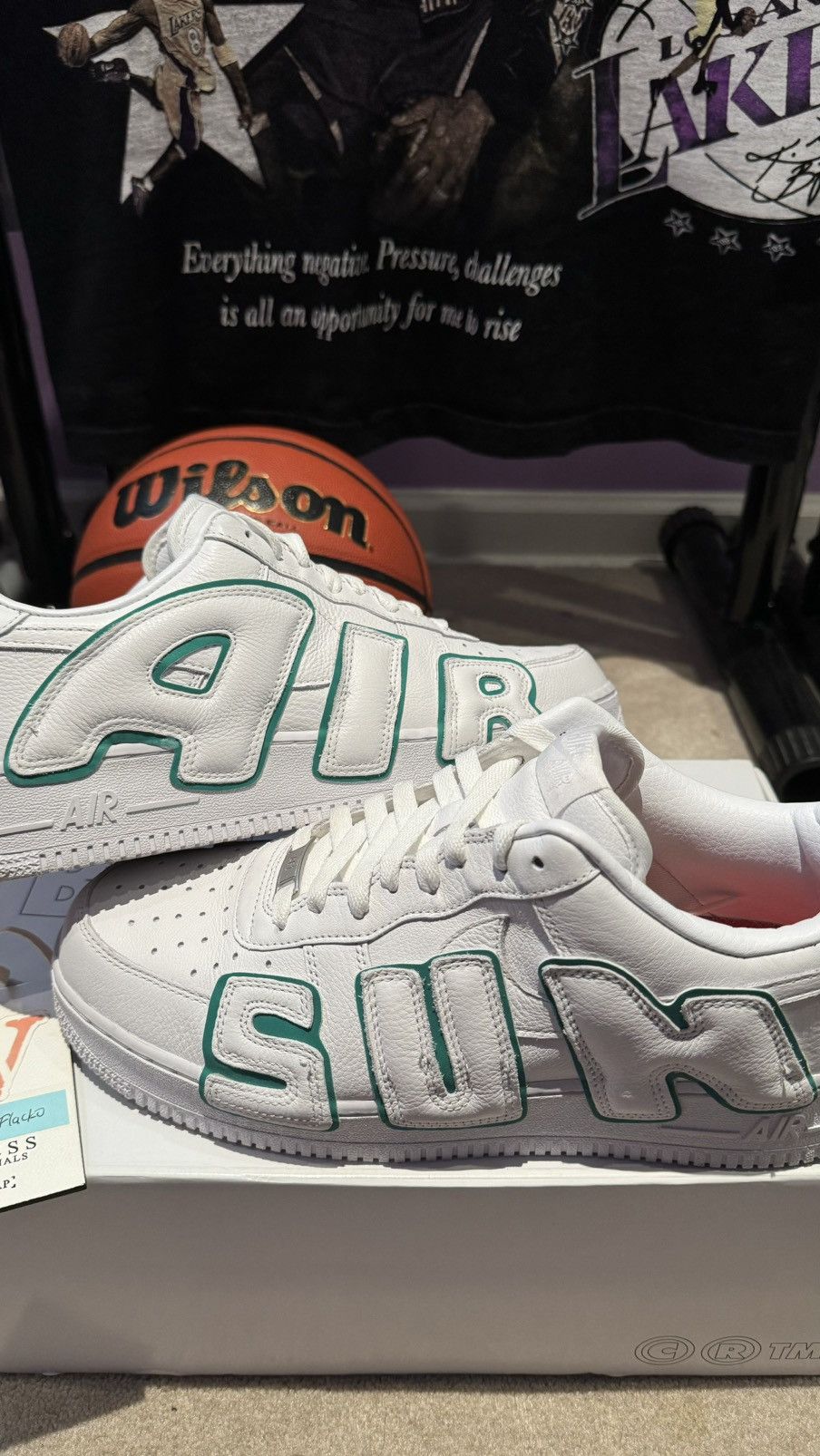 Cactus Plant Flea Market × Nike Nike x CPFM Cactus Plant Flea Market Air Force 1 By You Size US 10.5 / EU 43-44 - 3 Thumbnail