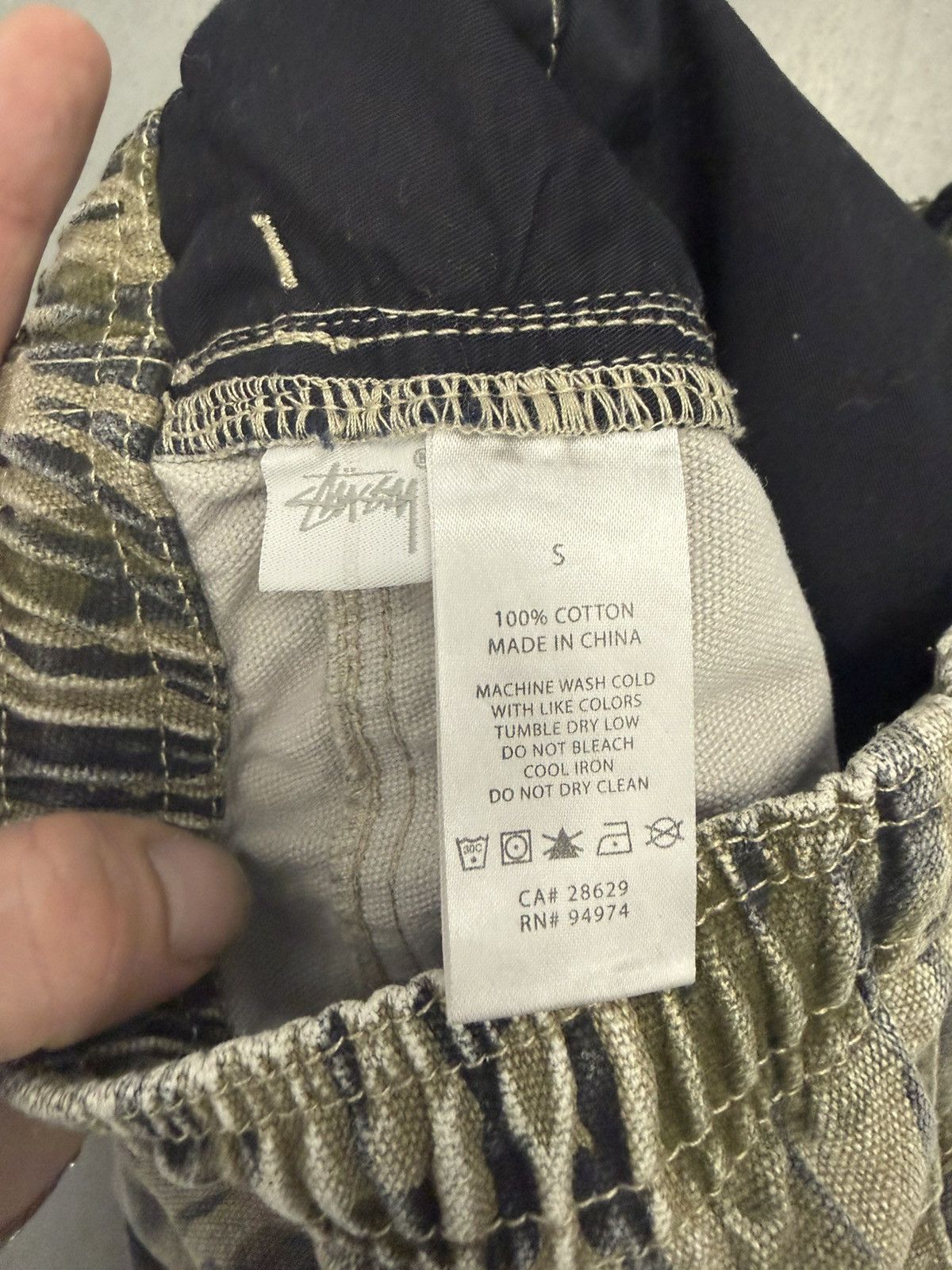 Stussy Stussy Camo Pants Size US 30 / EU 46 - 4 Thumbnail