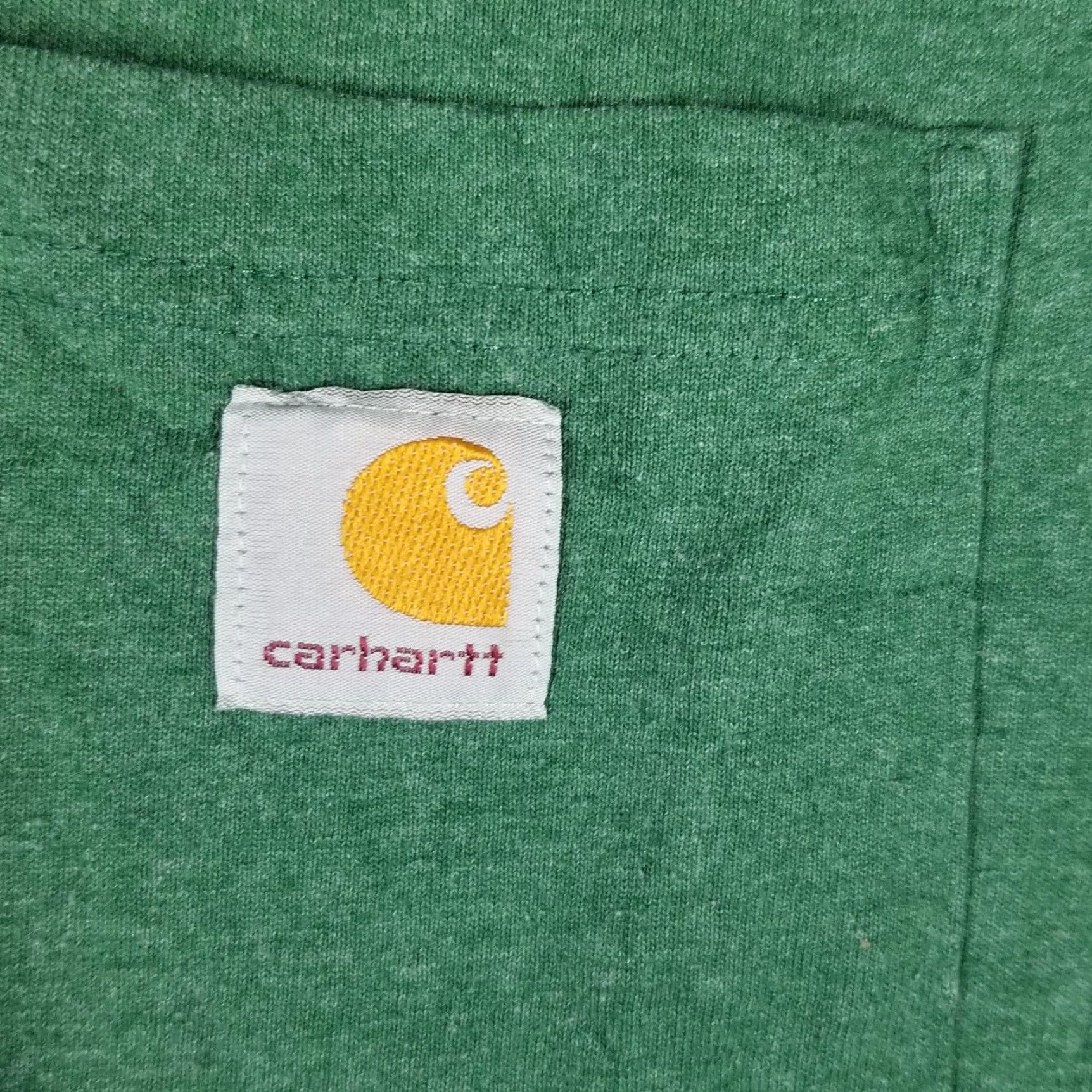 Carhartt Carhartt Shirt Mens 3XL Green Pocket Logo Loose Fit Short Sleeve Workwear K87 Size US XXL / EU 58 / 5 - 2 Thumbnail